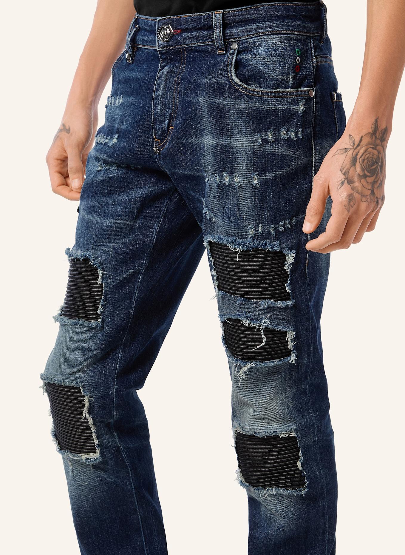 PHILIPP PLEIN Rockstar-Fit ROCK STAR: BLAU