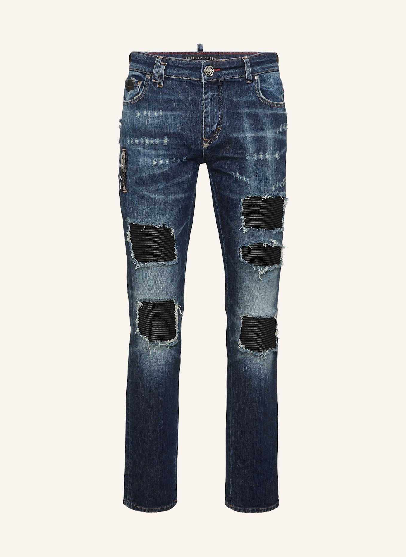 PHILIPP PLEIN Rockstar-Fit ROCK STAR: BLAU