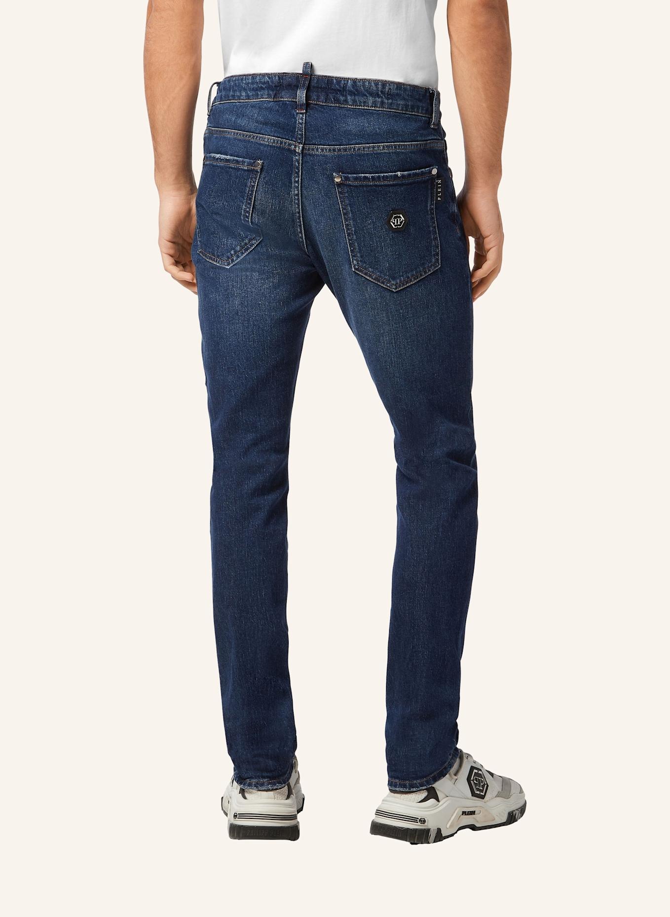 PHILIPP PLEIN Supergerader Schnitt: DUNKELBLAU