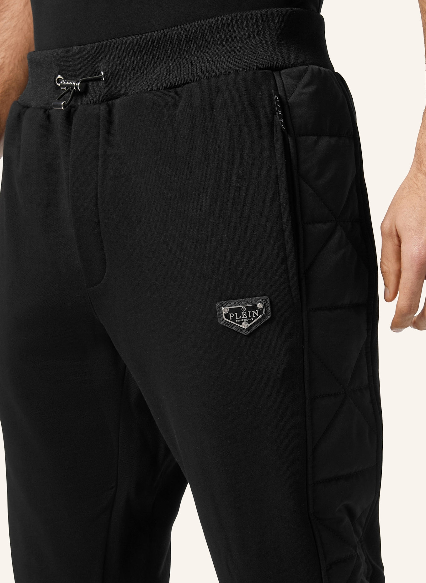 PHILIPP PLEIN Jogginghosen: SCHWARZ