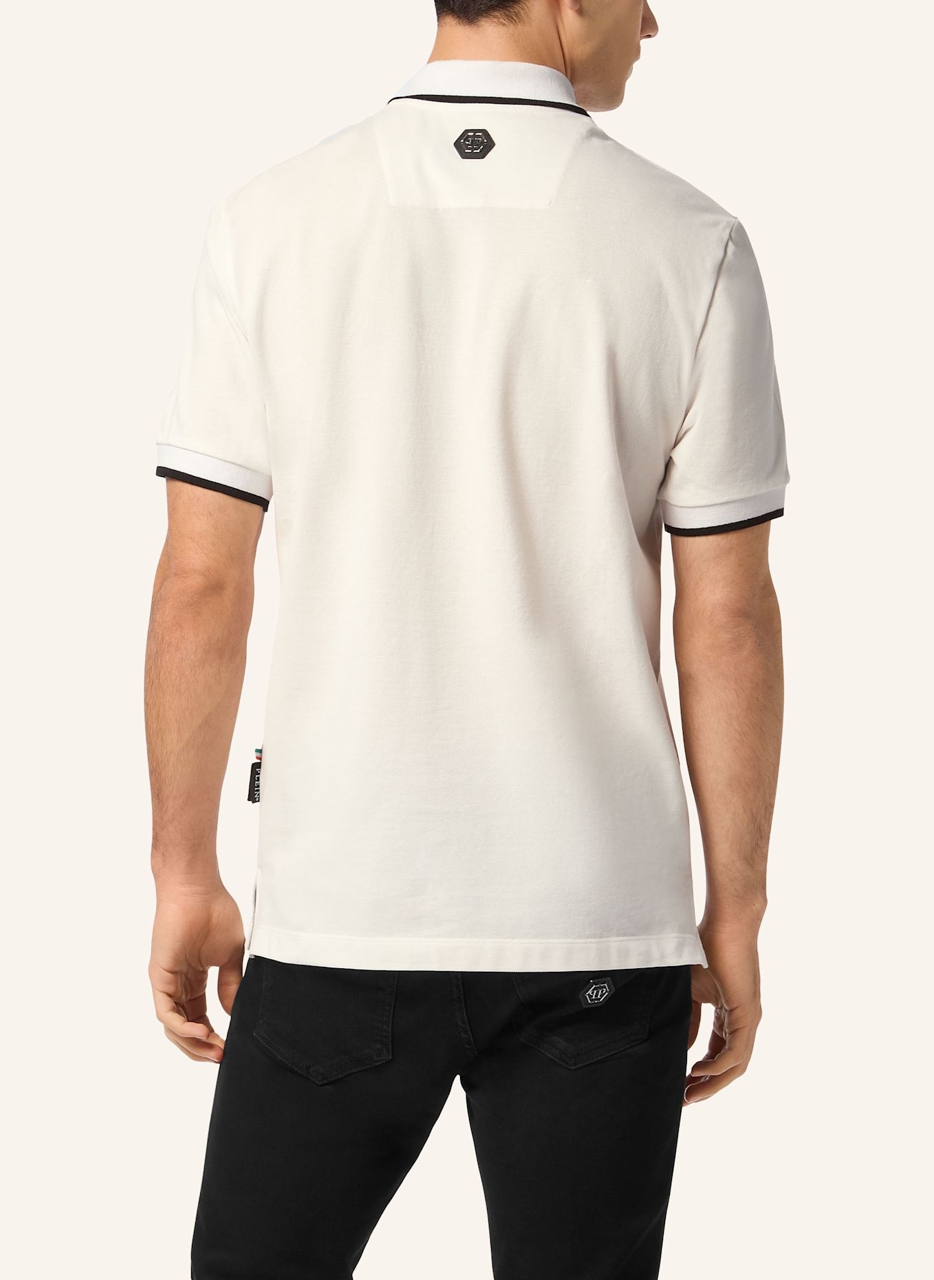 PHILIPP PLEIN Poloshirt Ss TEDDY: SCHWARZ