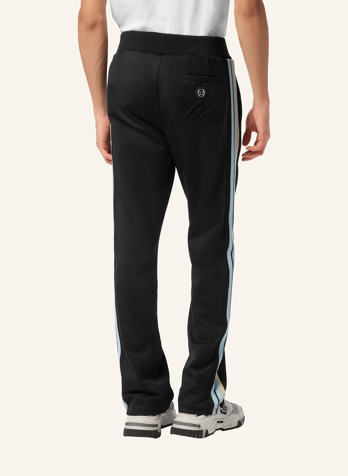 PHILIPP PLEIN Jogginghosen: SCHWARZ