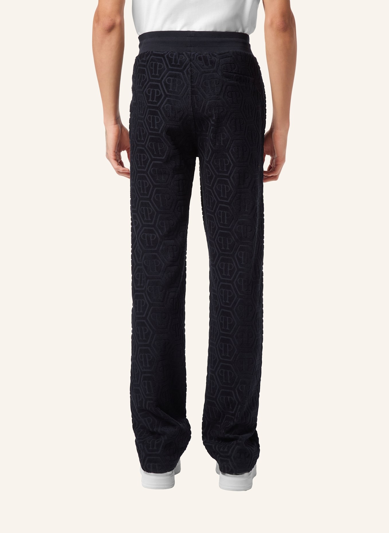 PHILIPP PLEIN Jogginghosen MONOGRAM: DUNKELBLAU