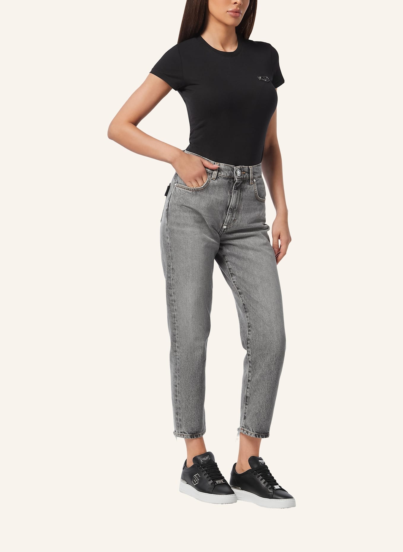 PHILIPP PLEIN Mama Fit: GRAU