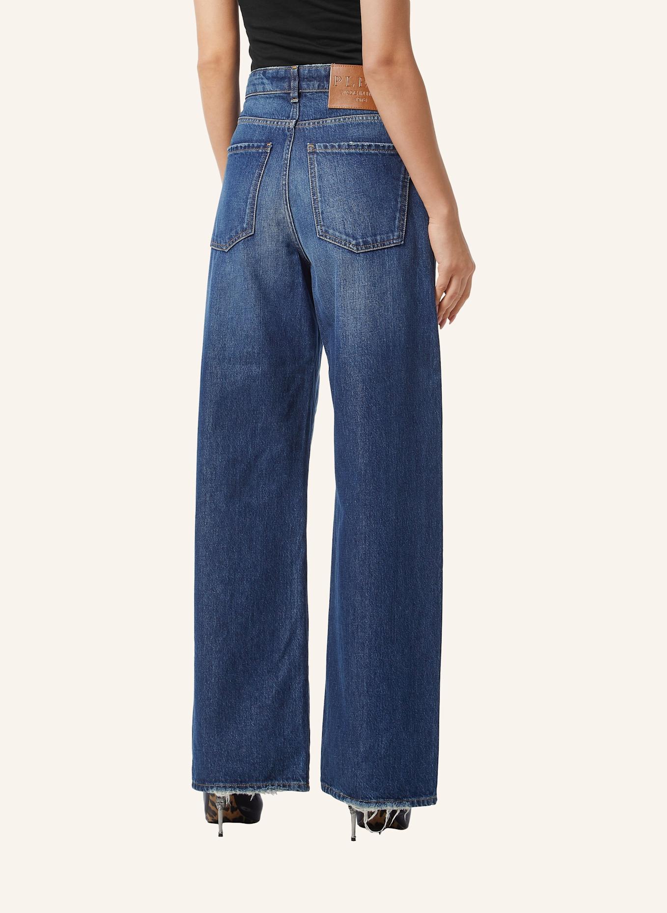 PHILIPP PLEIN Skater-Passform: DUNKELBLAU