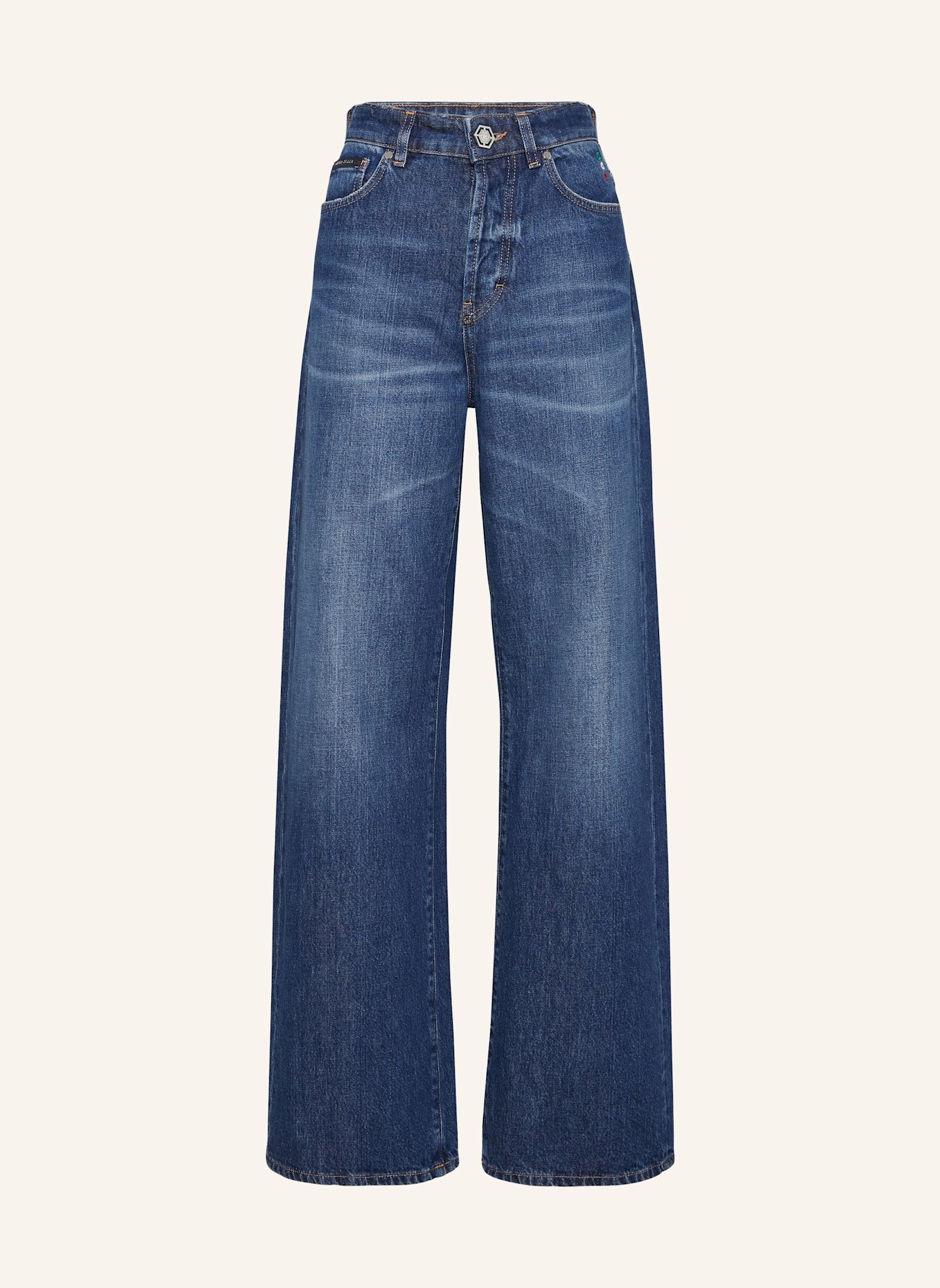 PHILIPP PLEIN Skater-Passform: DUNKELBLAU