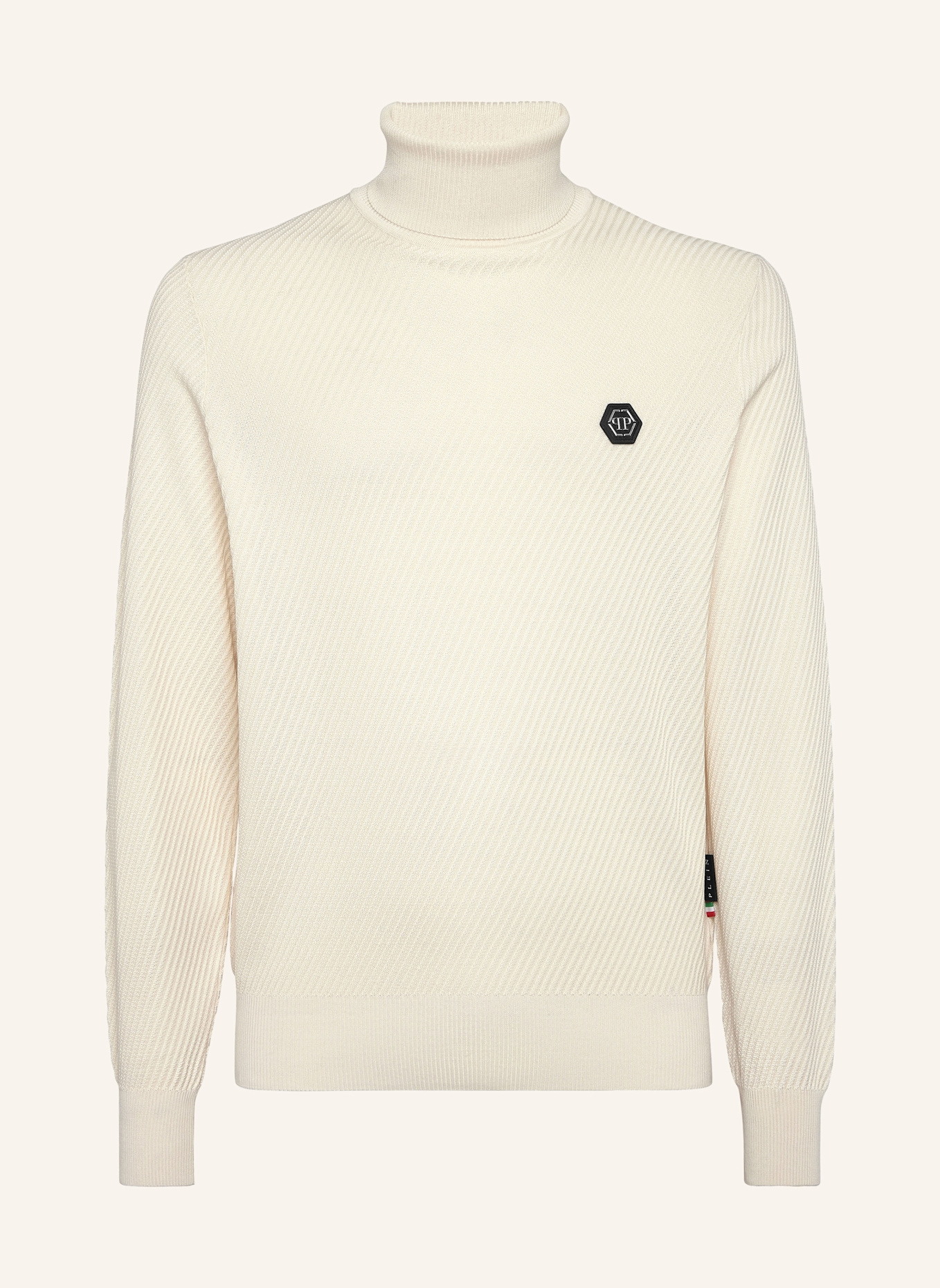 PHILIPP PLEIN Schildkrötenhals Ls: SCHWARZ