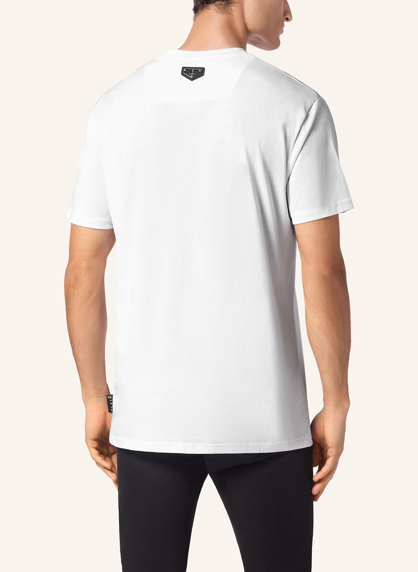 PHILIPP PLEIN PHILIPP PLEIN T-Shirt KING PLEIN: WEISS