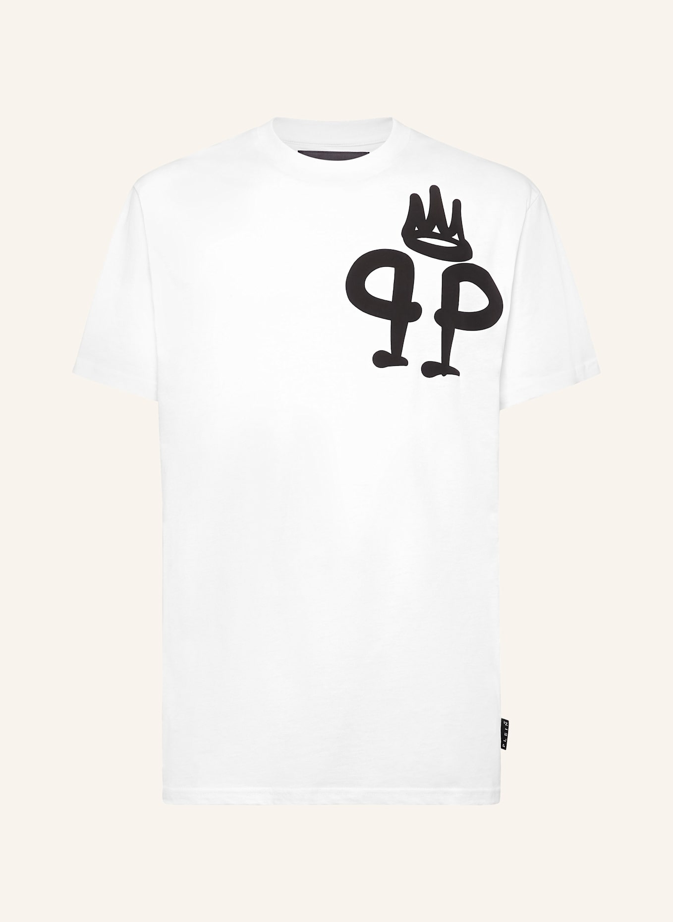 PHILIPP PLEIN PHILIPP PLEIN T-Shirt KING PLEIN: WEISS