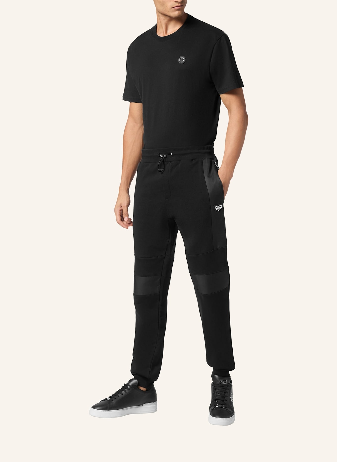 PHILIPP PLEIN Jogginghosen ICONIC PLEIN: SCHWARZ