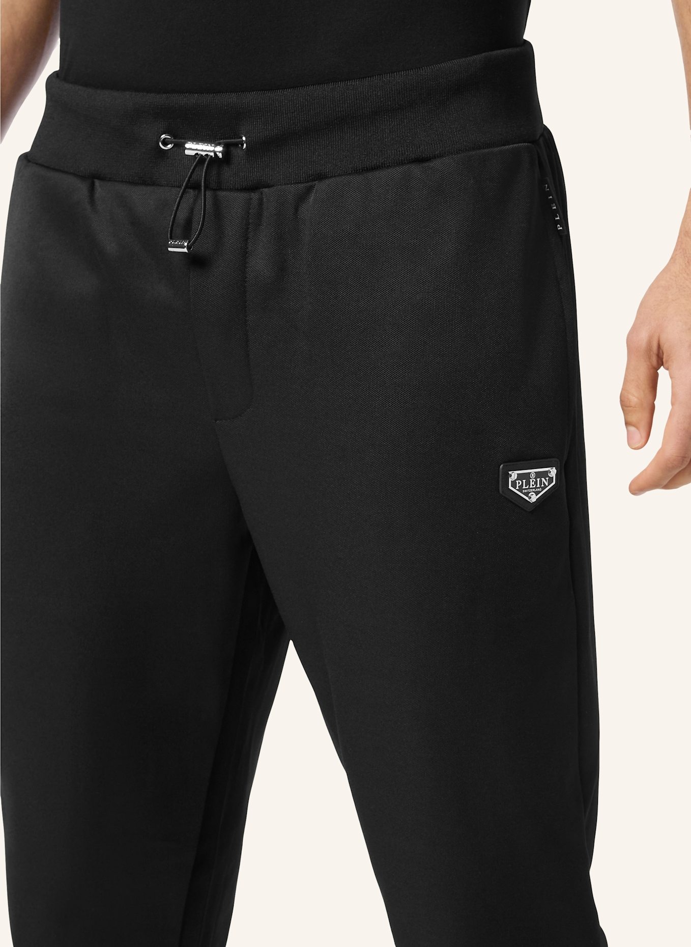 PHILIPP PLEIN Jogginghosen ICONIC PLEIN: SCHWARZ