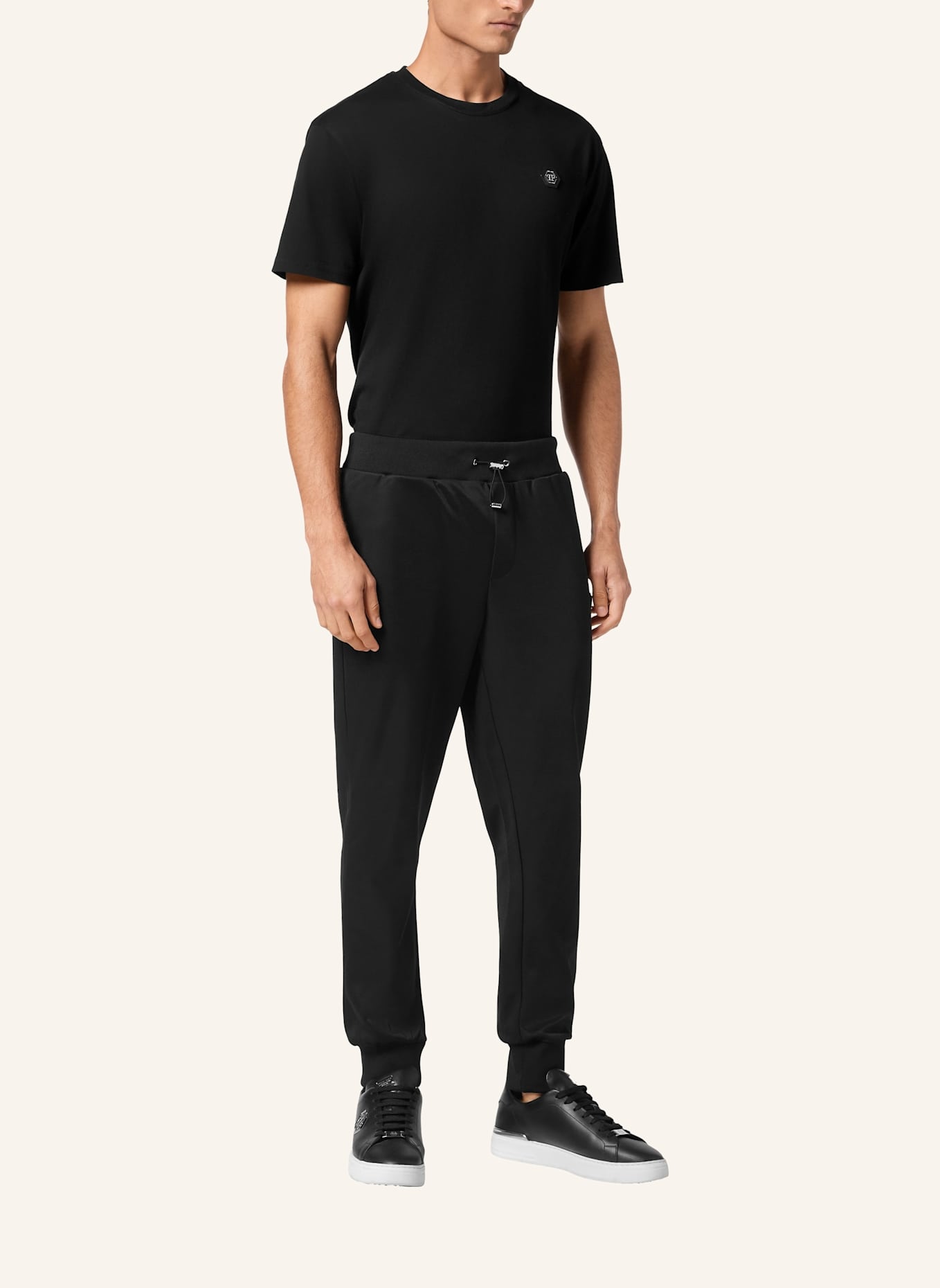 PHILIPP PLEIN Jogginghosen ICONIC PLEIN: SCHWARZ