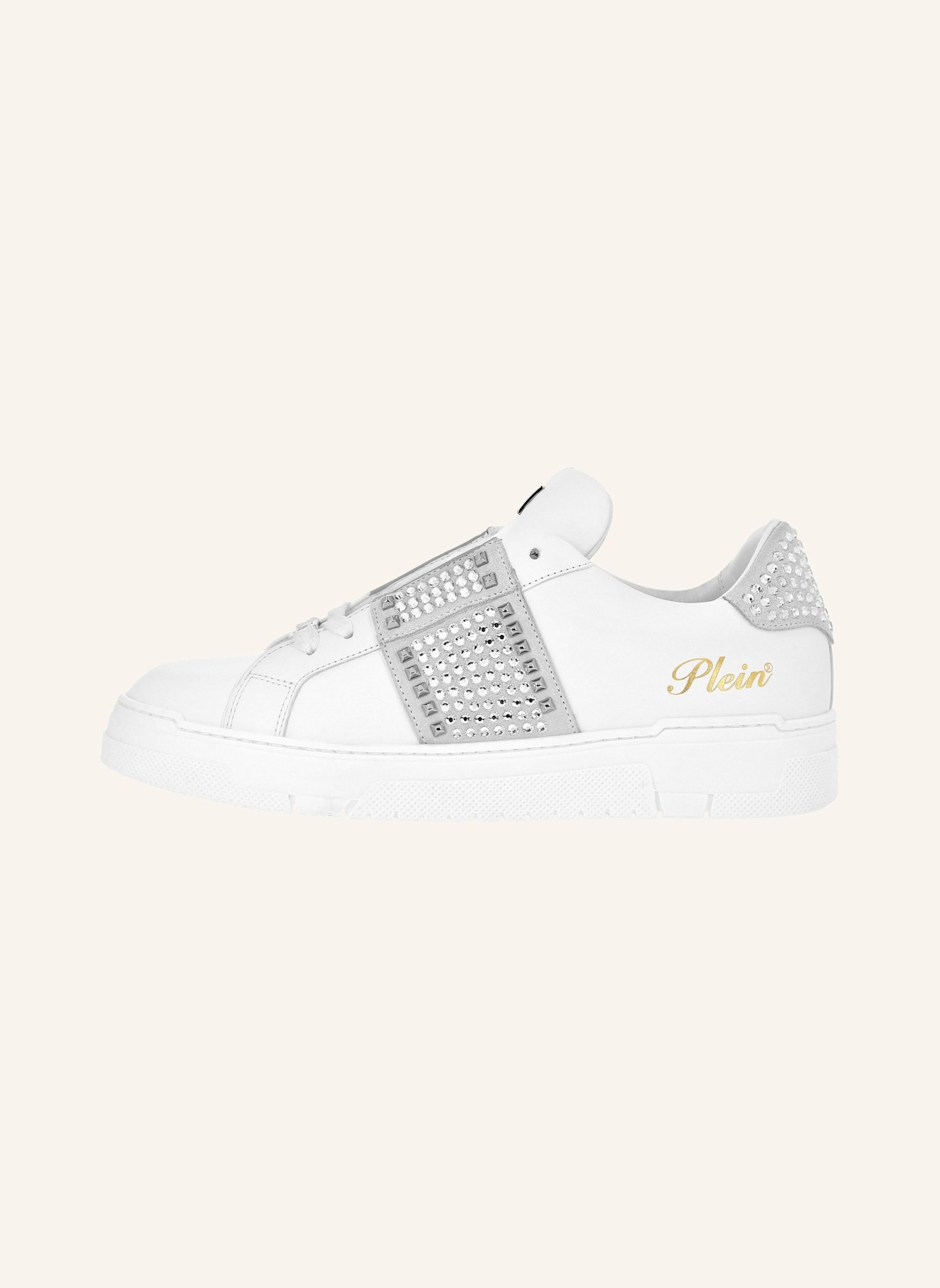 PHILIPP PLEIN Lo-Top Turnschuhe: WEISS