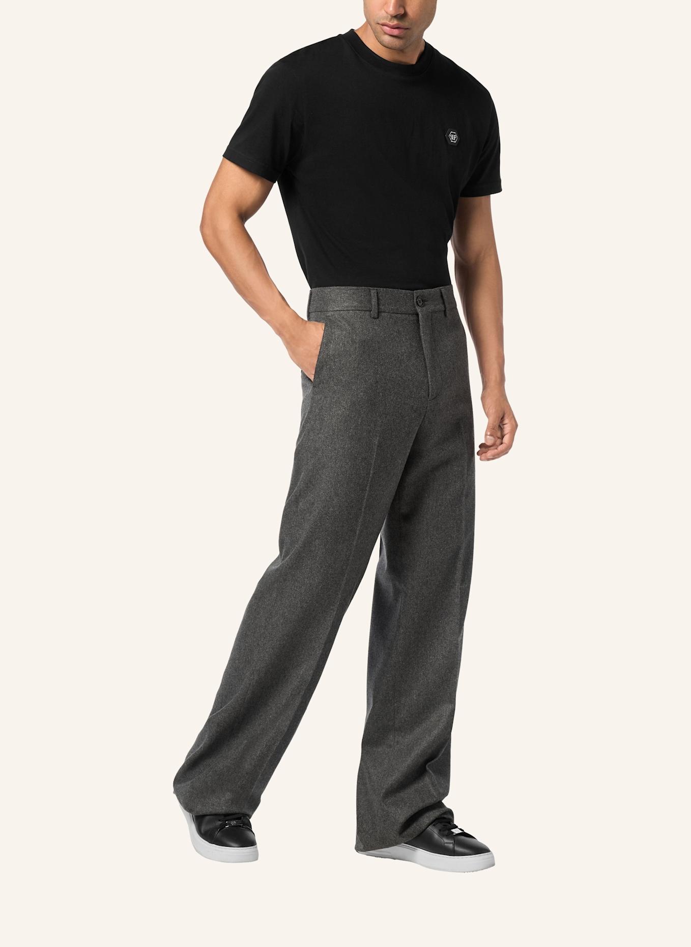 PHILIPP PLEIN Weite Hosenbeine: GRAU