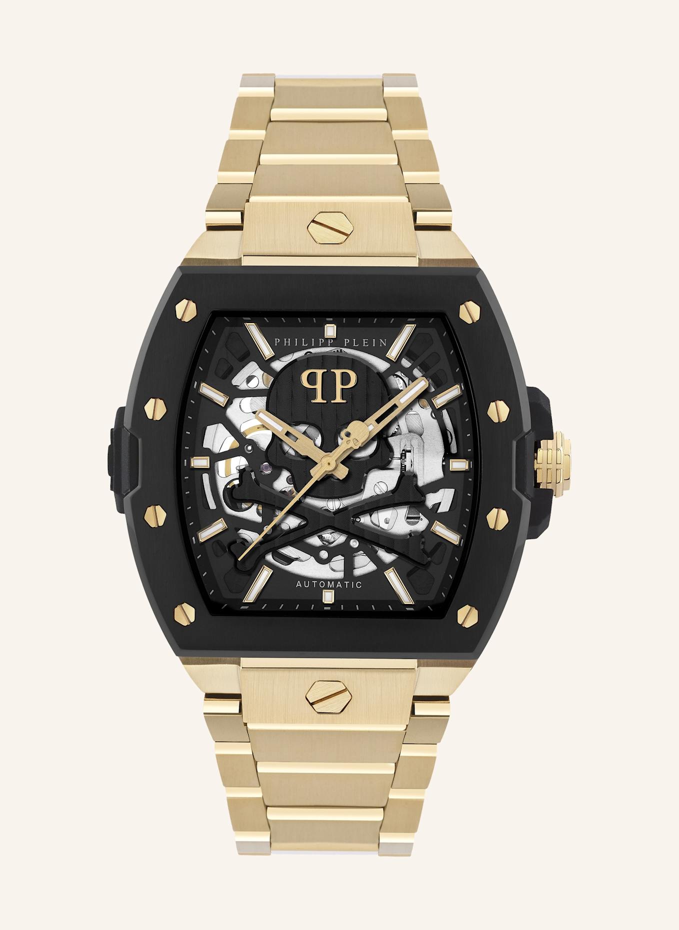 PHILIPP PLEIN PHILIPP PLEIN Uhren: GOLD/ SCHWARZ