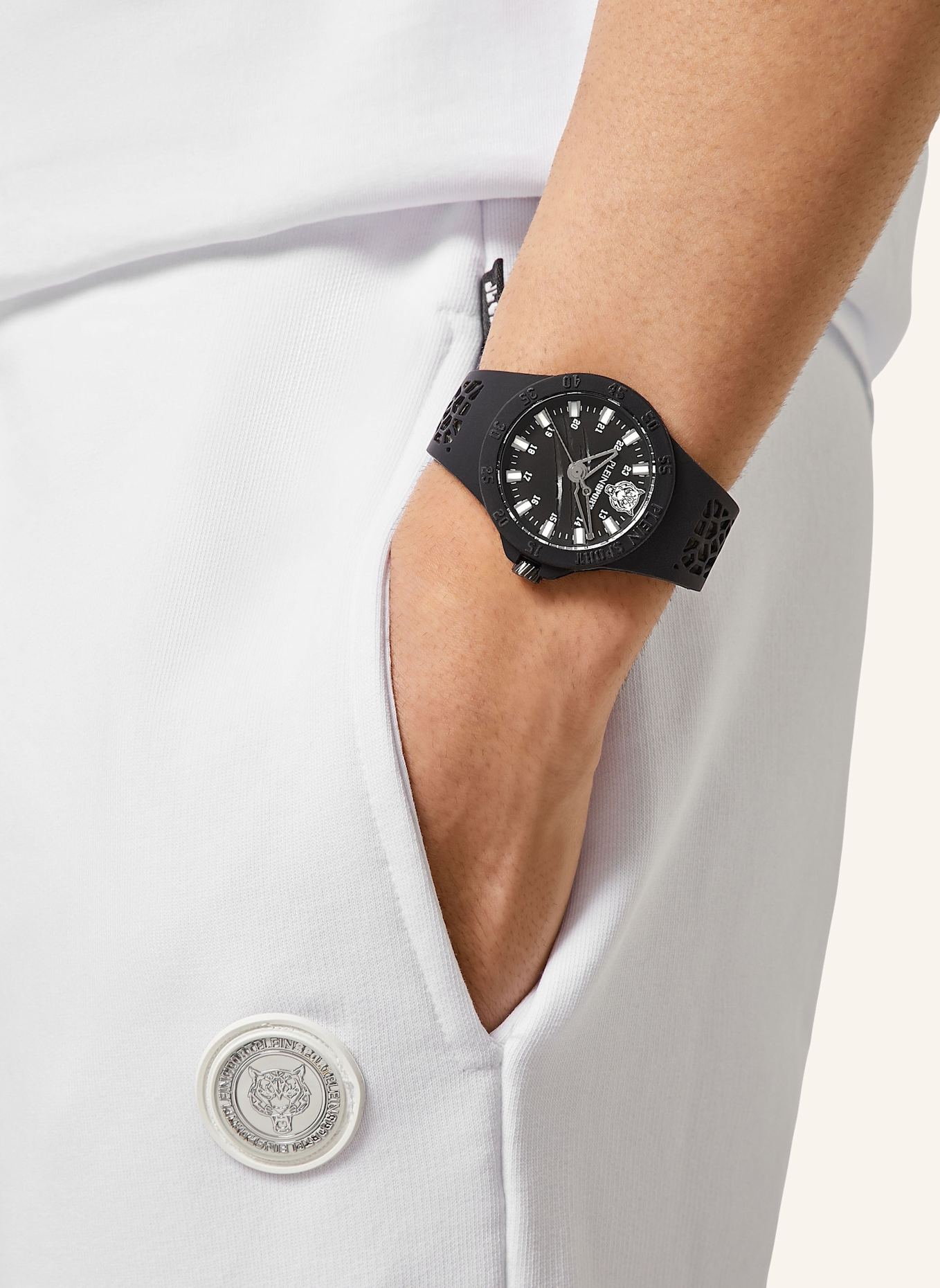 PLEIN SPORT Armbanduhr THUNDERSTORM: SCHWARZ