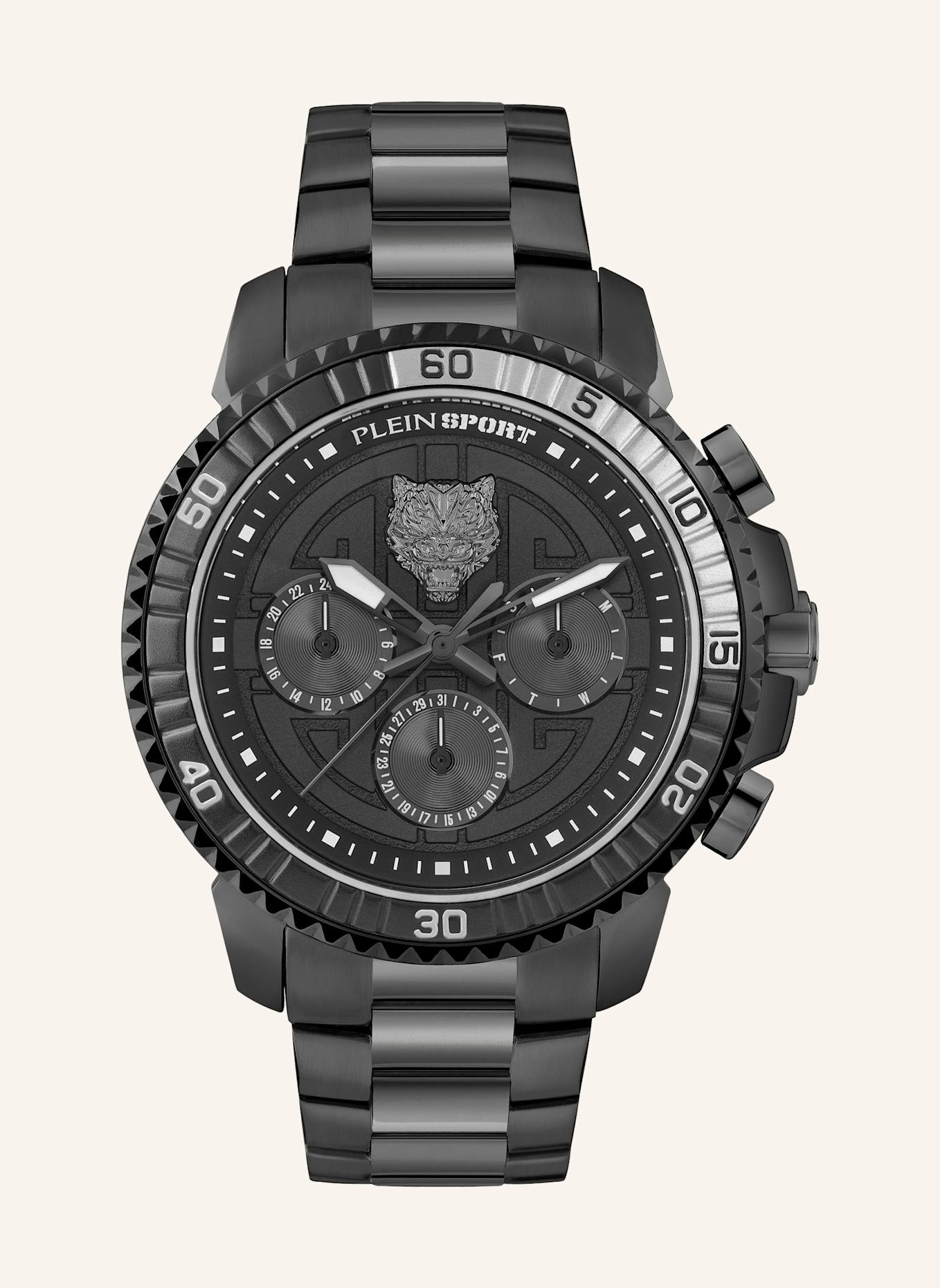 PLEIN SPORT Uhren POWERLIFT: SCHWARZ