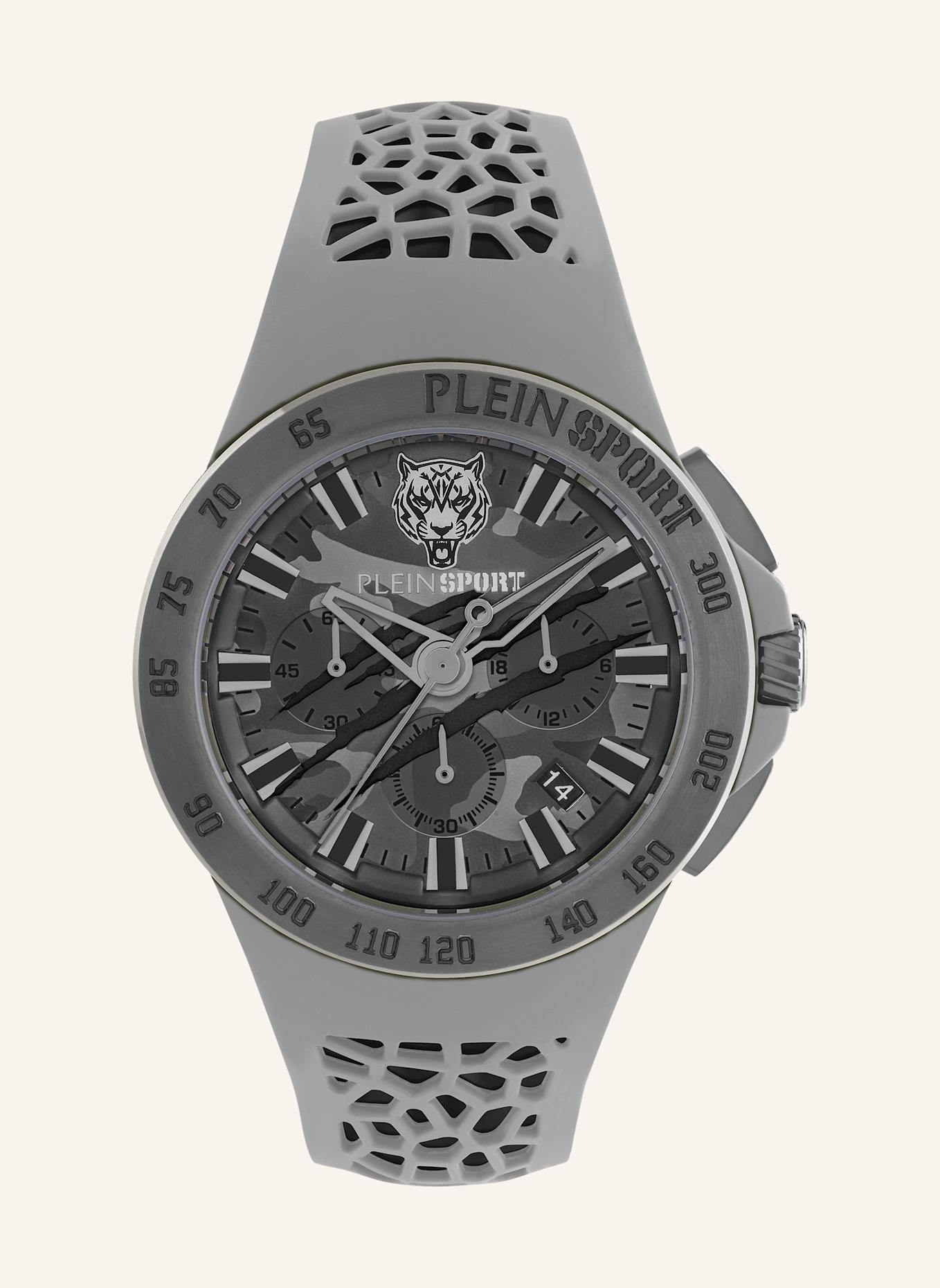 PLEIN SPORT Armbanduhr THUNDERSTORM CHRONO: GRAU