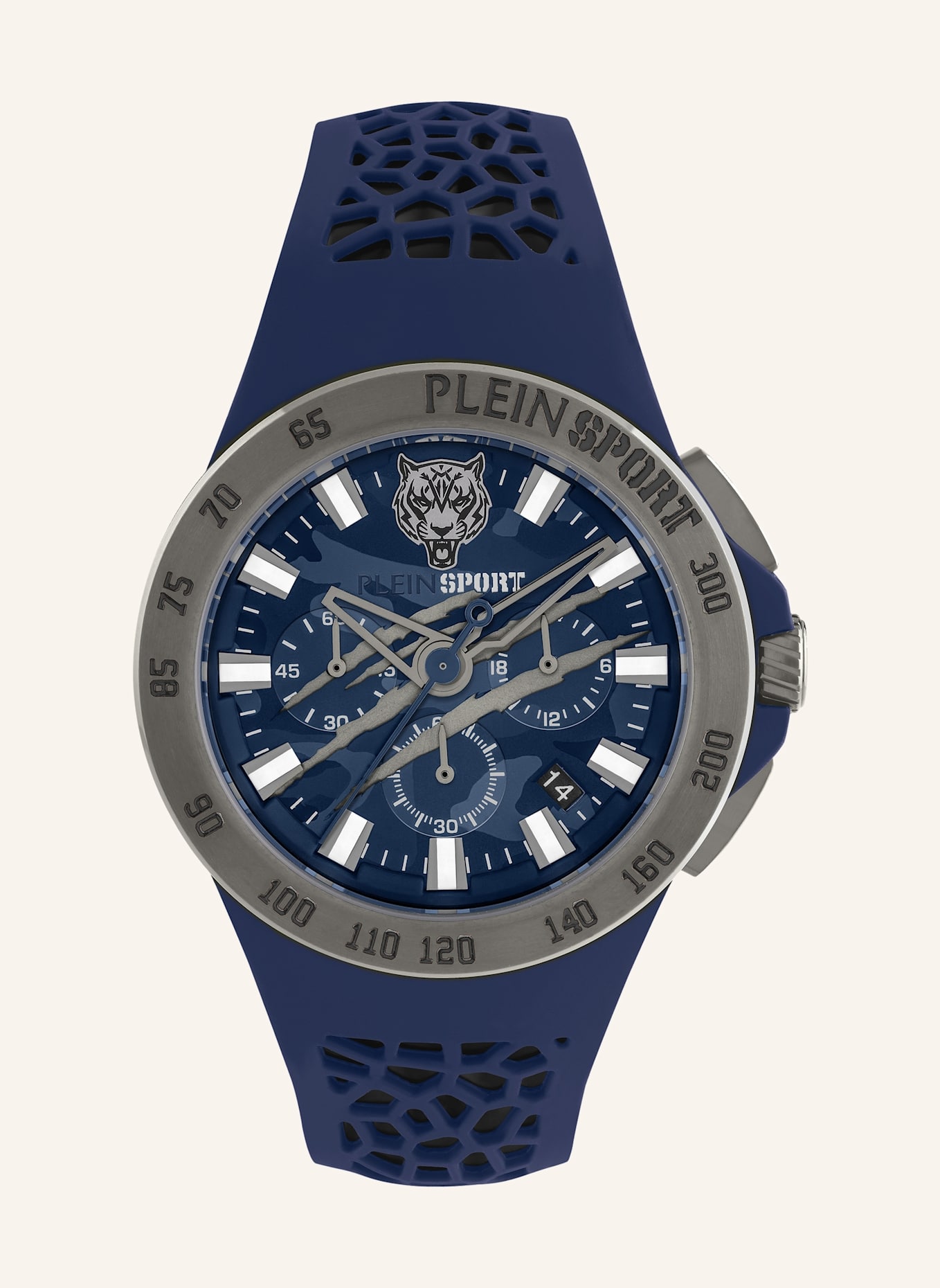 PLEIN SPORT Armbanduhr THUNDERSTORM CHRONO: BLAU