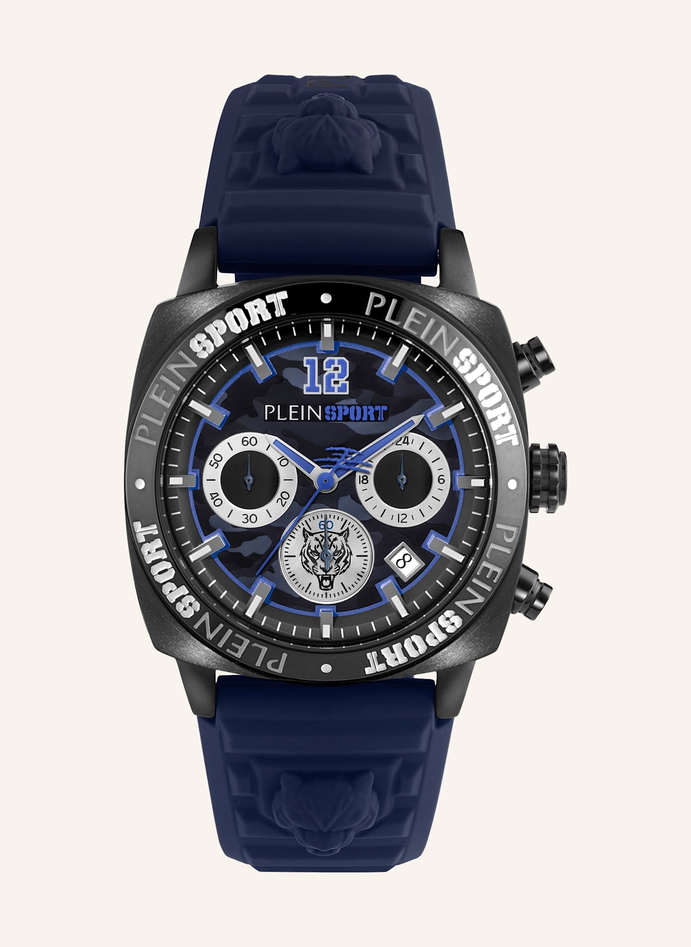 PLEIN SPORT Armbanduhr WILDCAT CHRONO: DUNKELBLAU