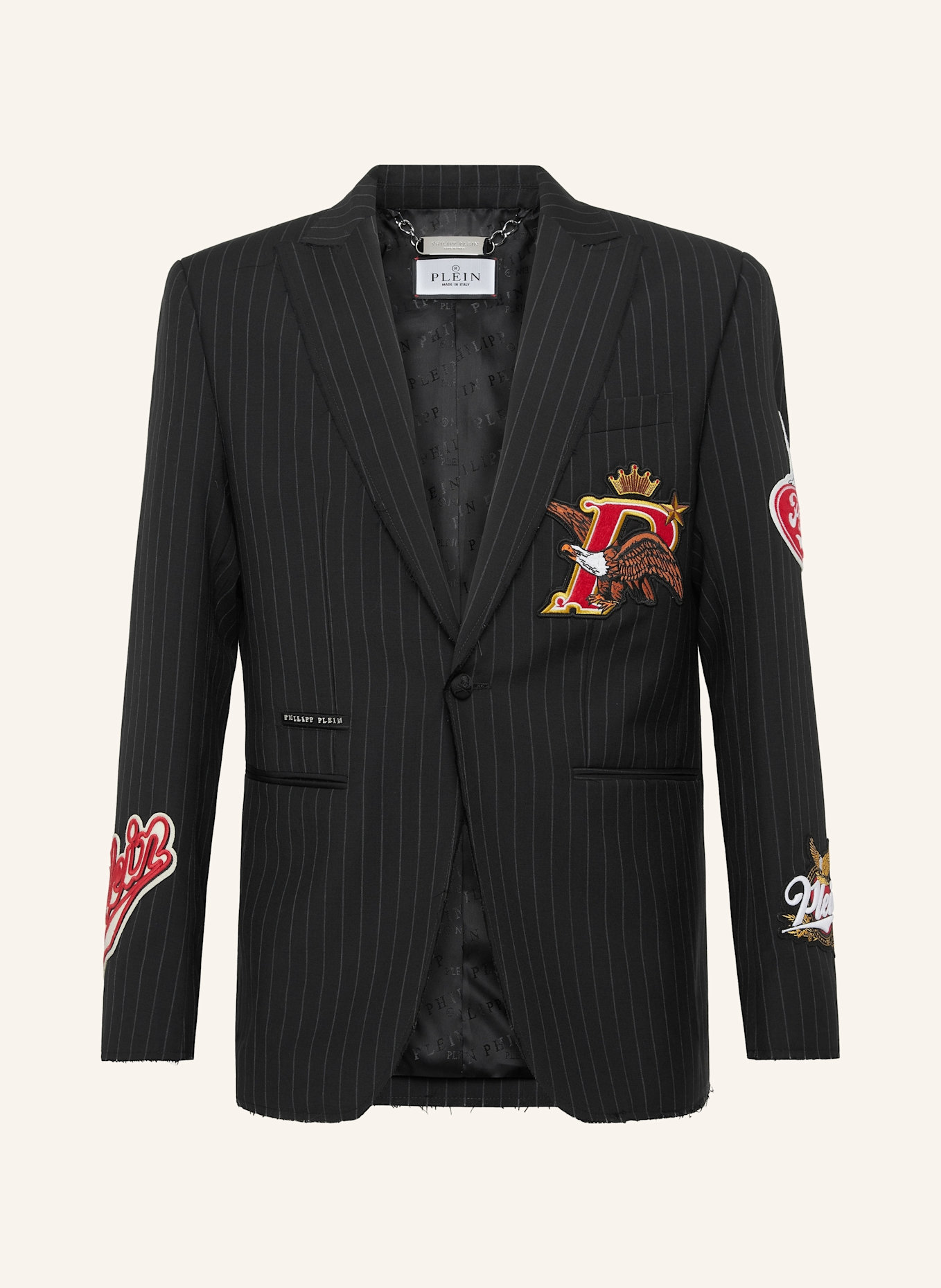 PHILIPP PLEIN Blazer: GRAU