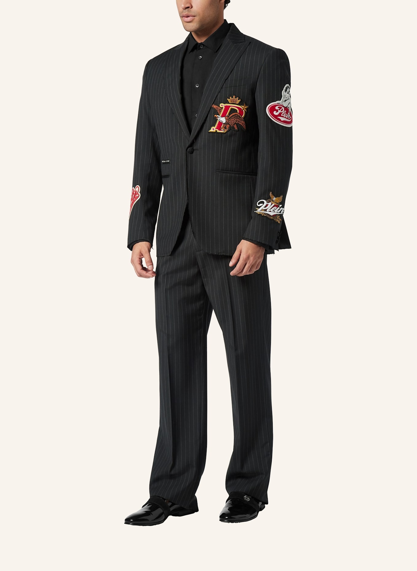 PHILIPP PLEIN Blazer: GRAU