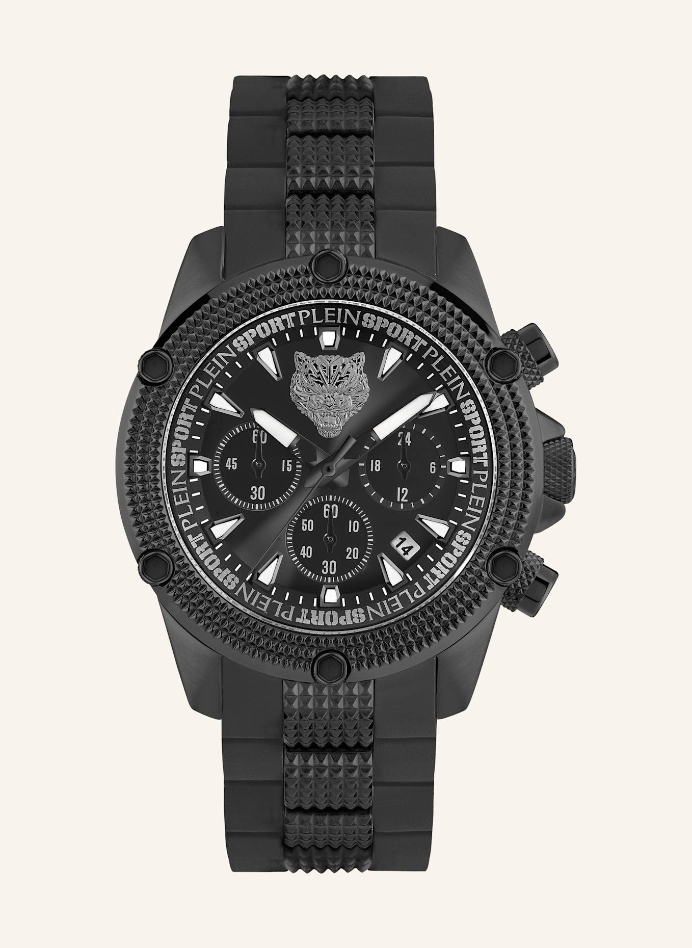 PLEIN SPORT Uhren HURRICANE CHRONO: SCHWARZ
