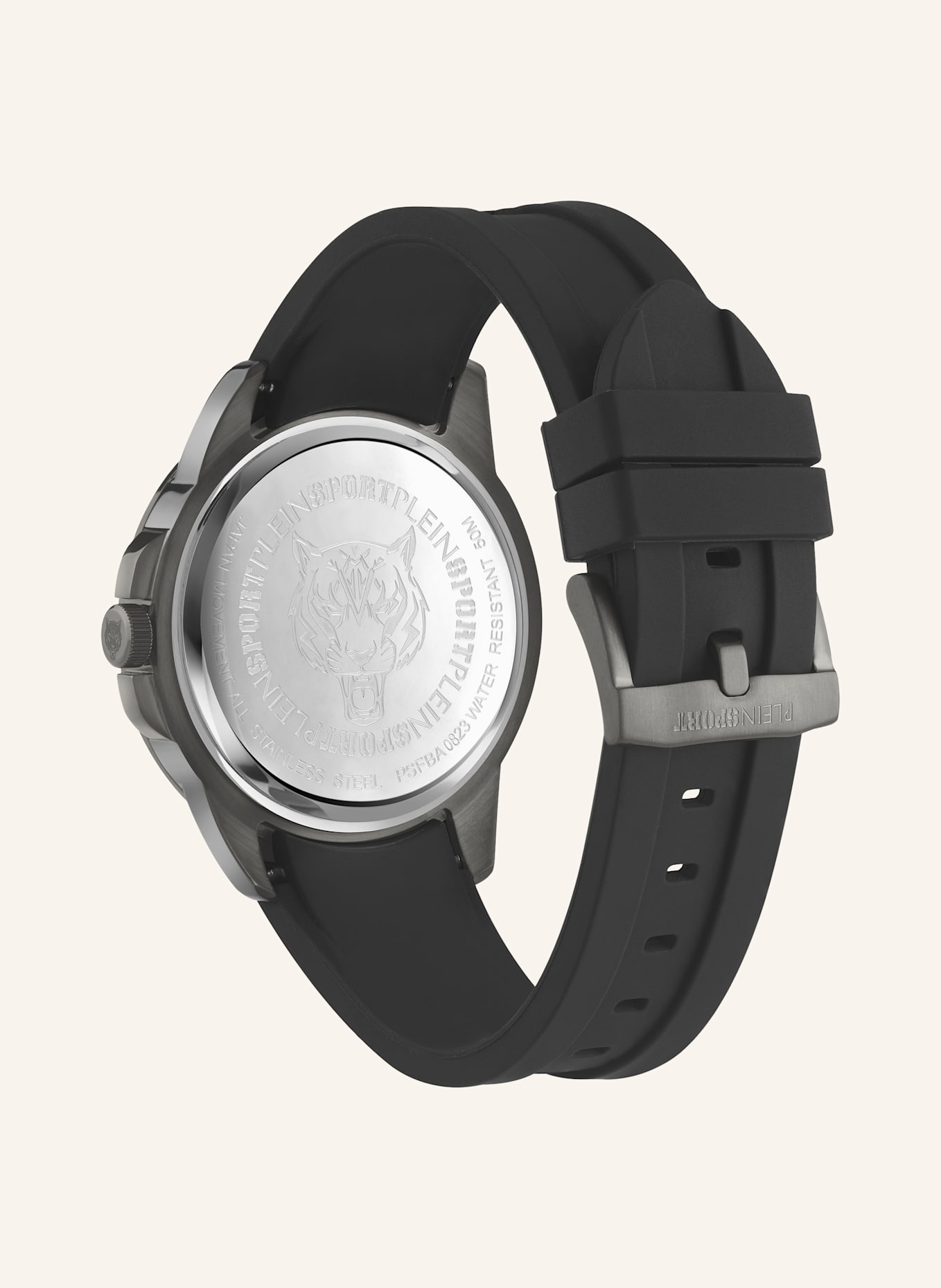 PLEIN SPORT Armbanduhr TOUCHDOWN: SCHWARZ