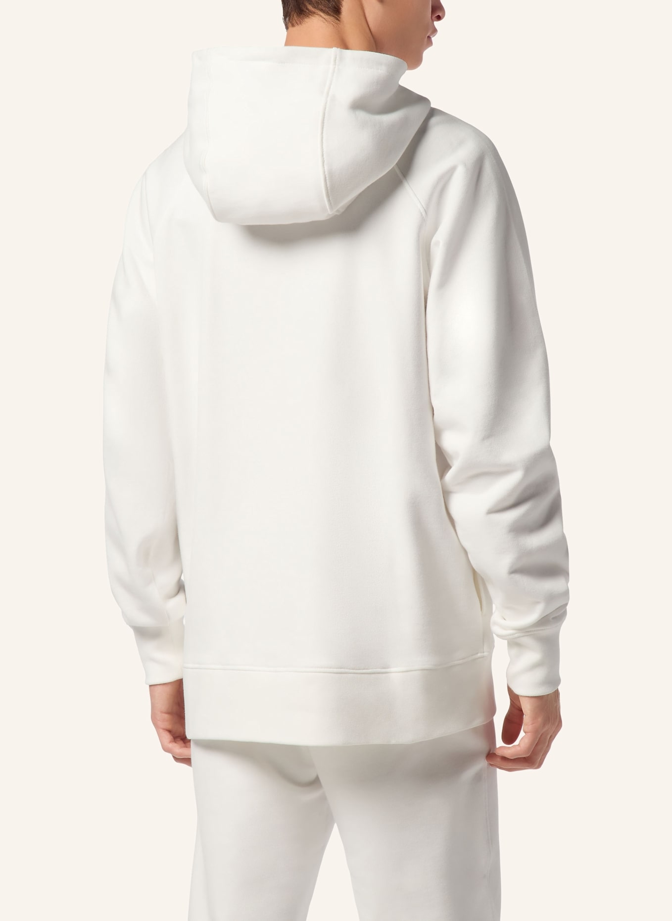 PHILIPP PLEIN Kapuzen-Sweatjacket SIGNATURE: SCHWARZ