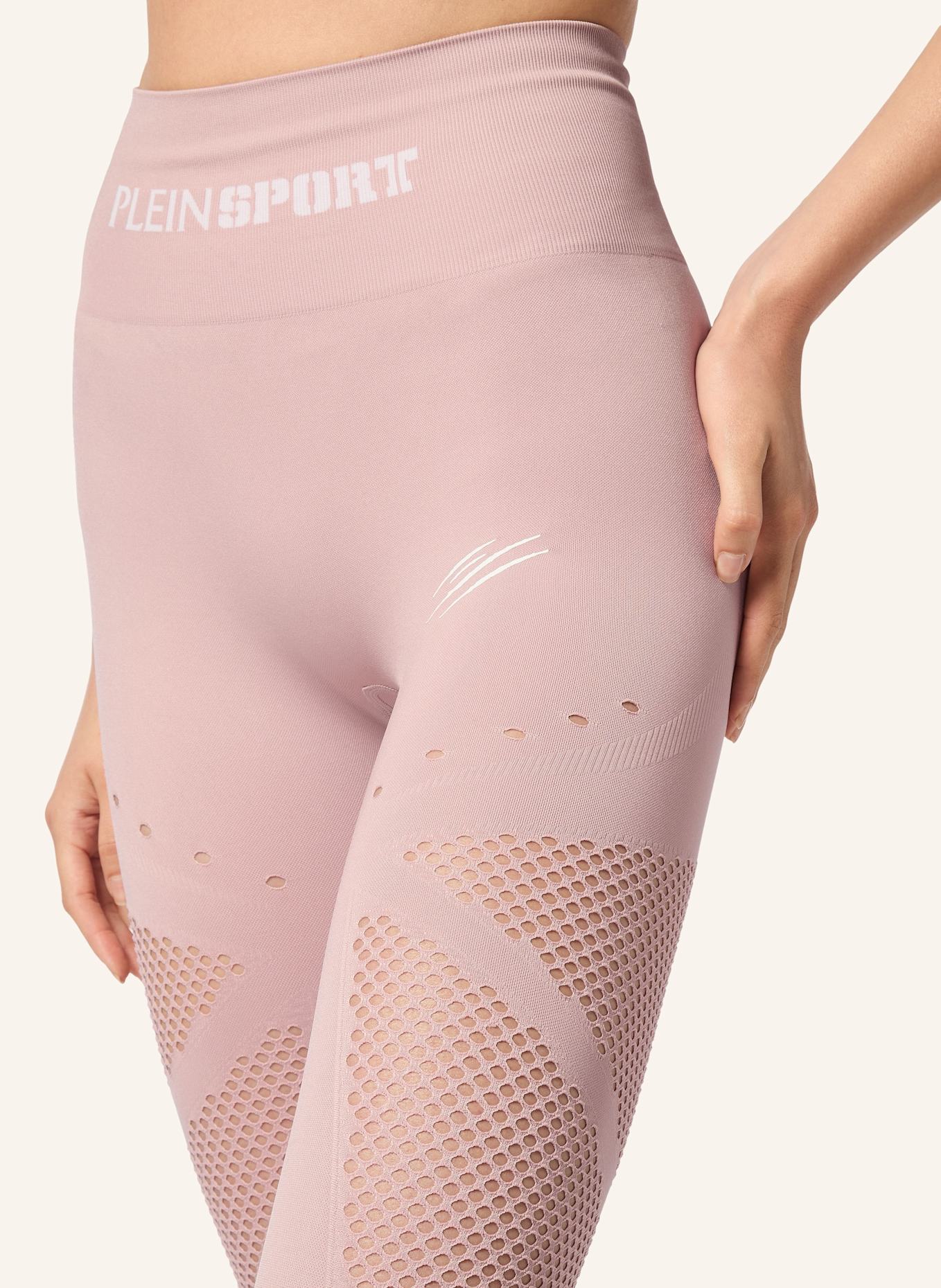 PLEIN SPORT Jogging-Leggings: ROSA