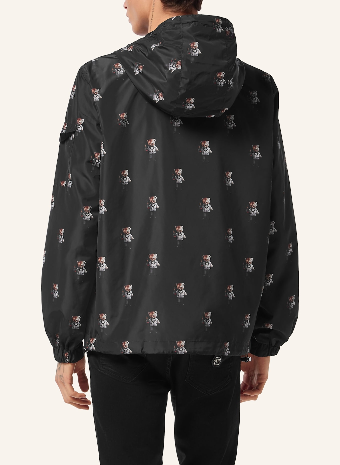 PHILIPP PLEIN PHILIPP PLEIN Windbreaker TEDDY: SCHWARZ