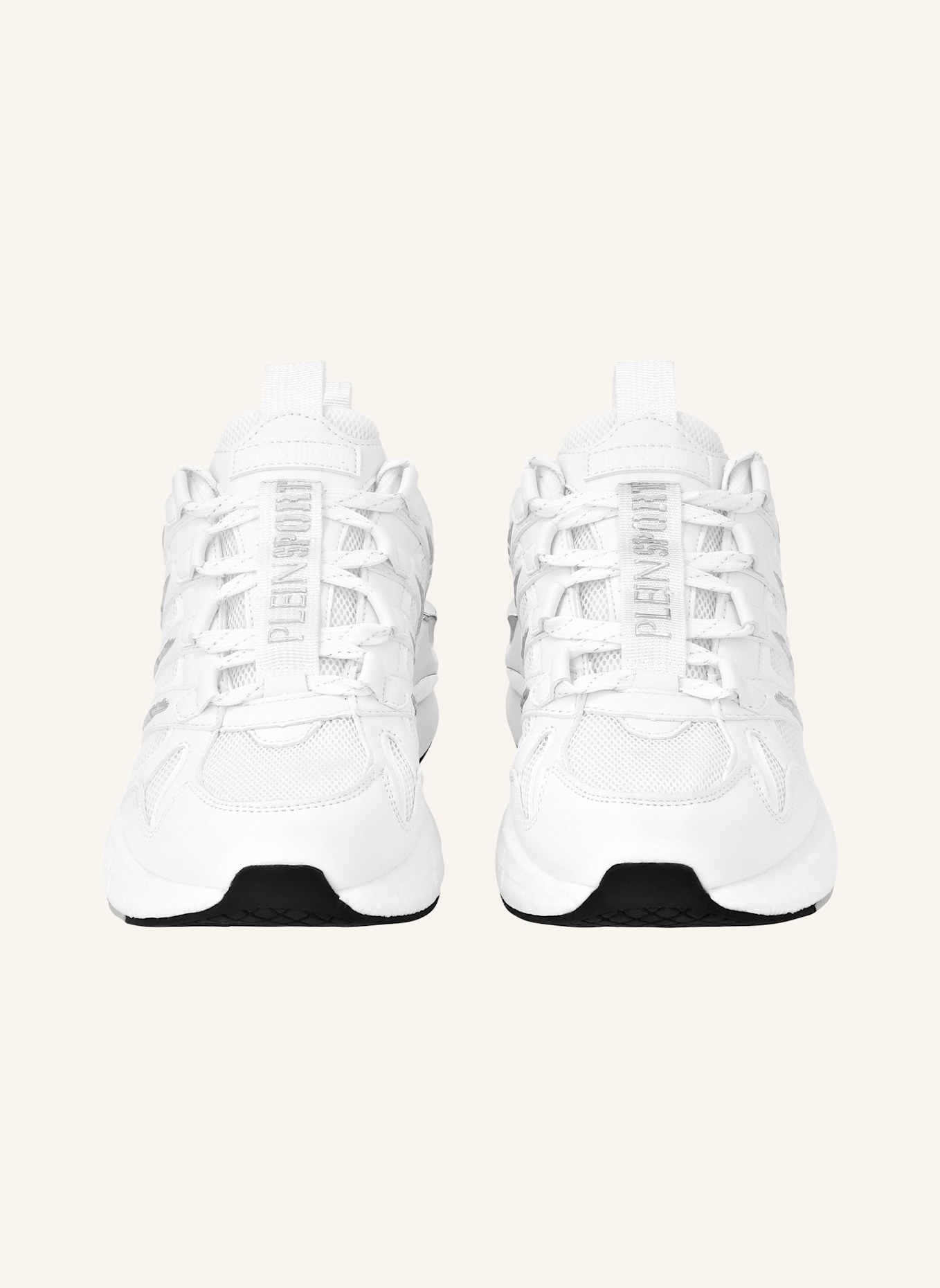 PLEIN SPORT Lo-Top Turnschuhe: WEISS