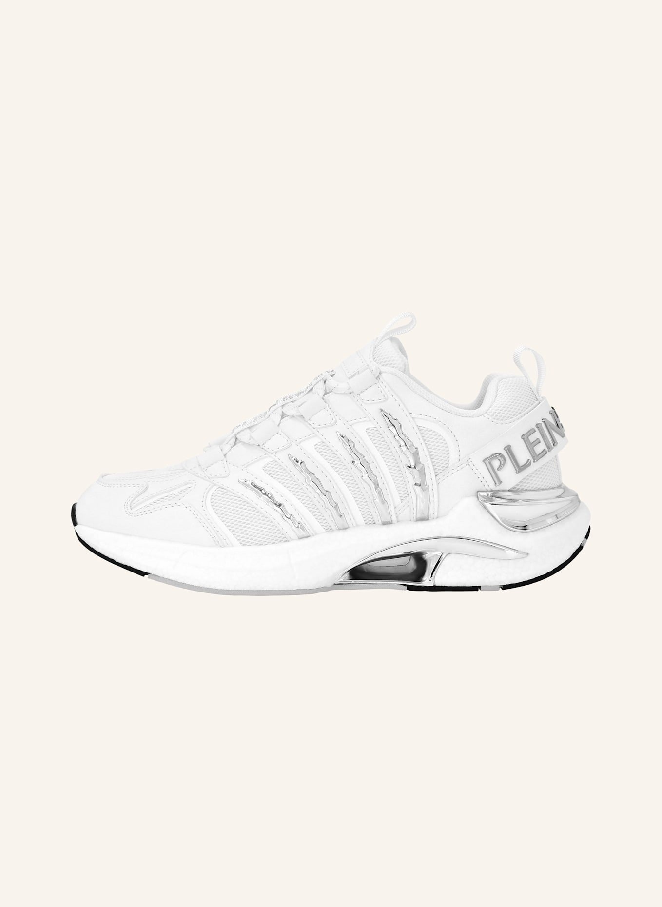 PLEIN SPORT Lo-Top Turnschuhe: WEISS