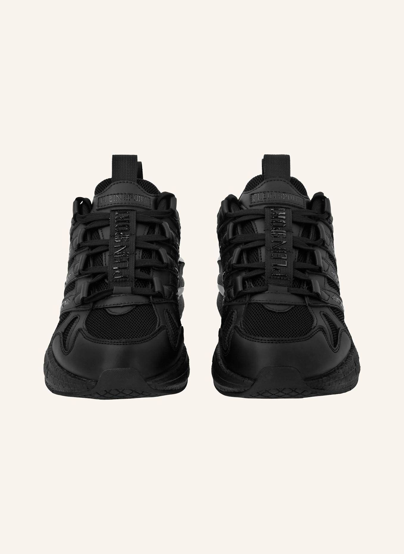PLEIN SPORT Lo-Top Turnschuhe: SCHWARZ
