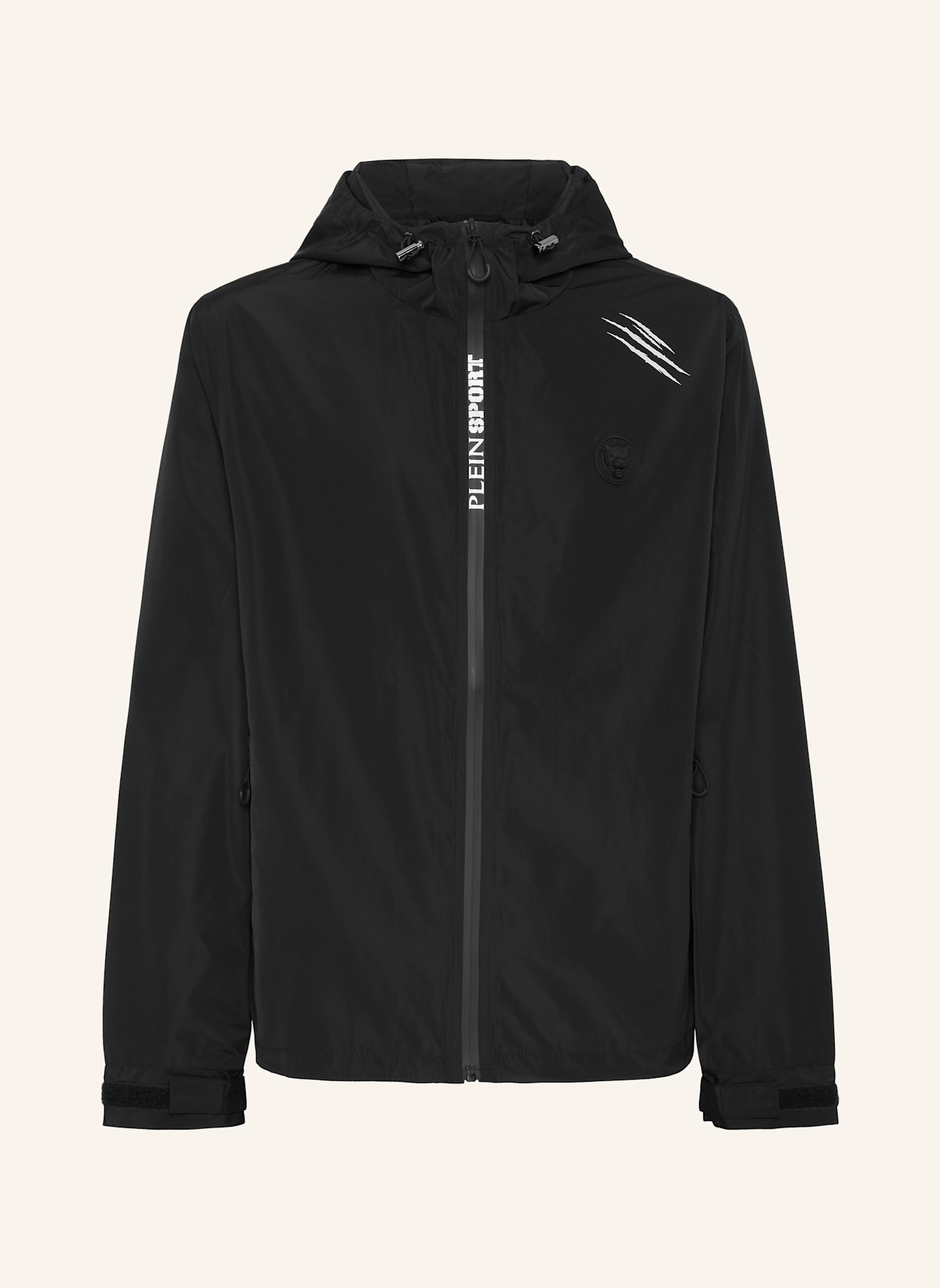 PLEIN SPORT Windbreaker: SCHWARZ