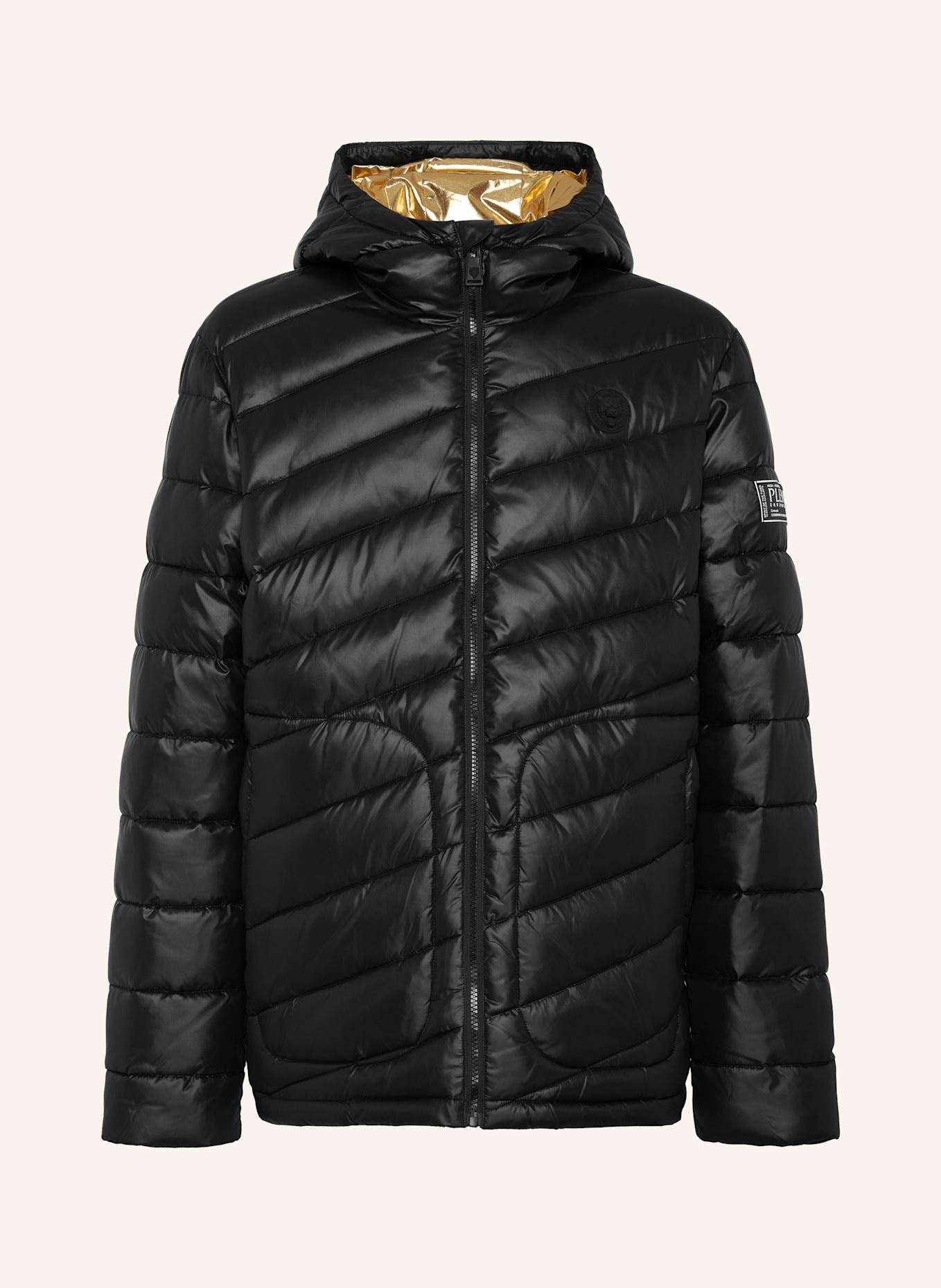 PLEIN SPORT Daunenjacke: SCHWARZ