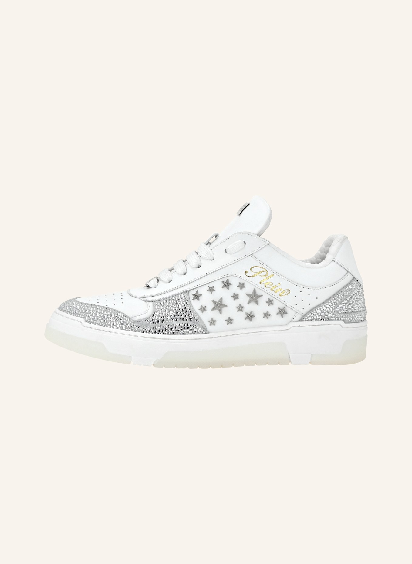 PHILIPP PLEIN Lo-Top Turnschuhe: WEISS