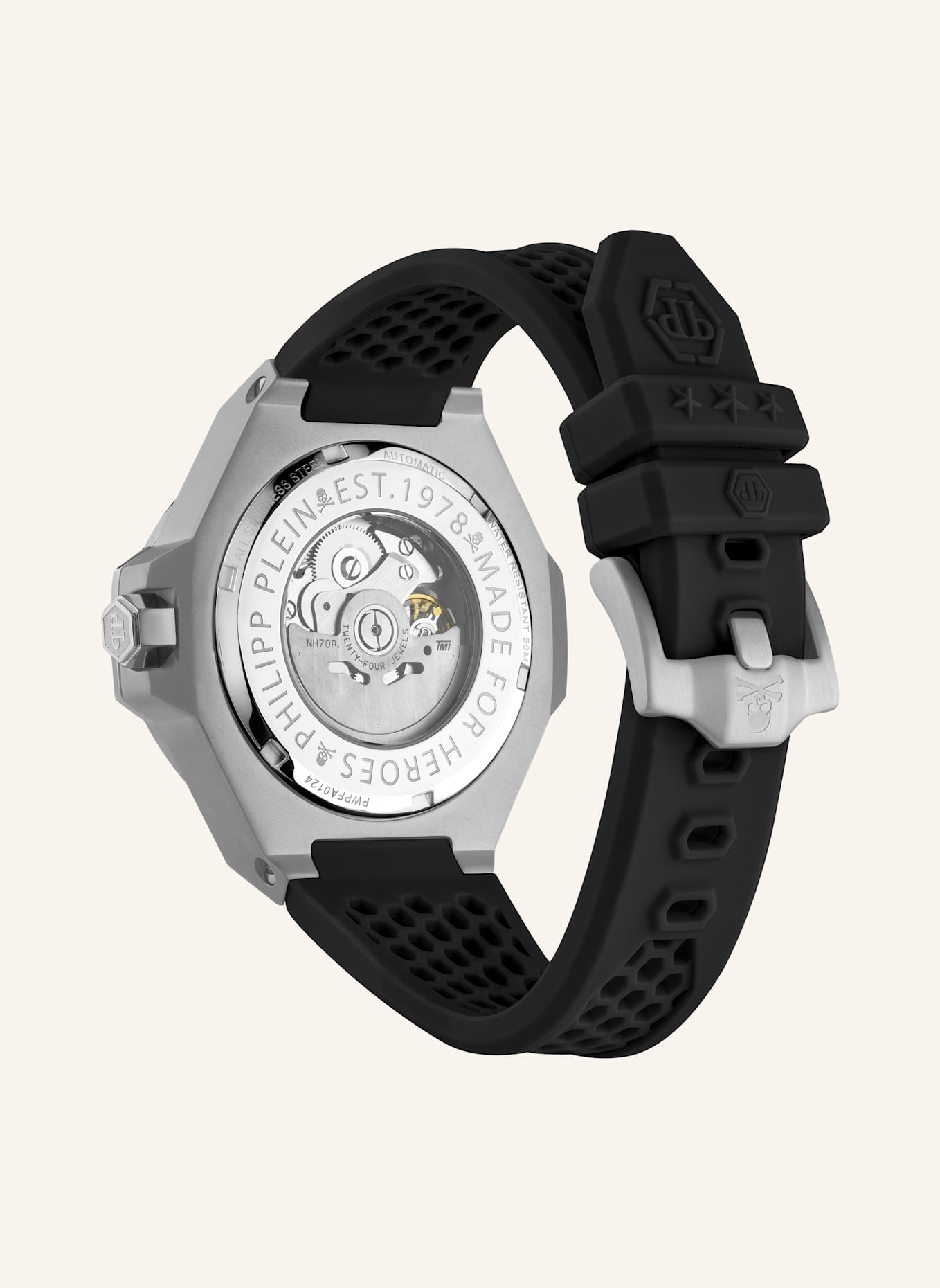 PHILIPP PLEIN Uhren: SCHWARZ/ SILBER