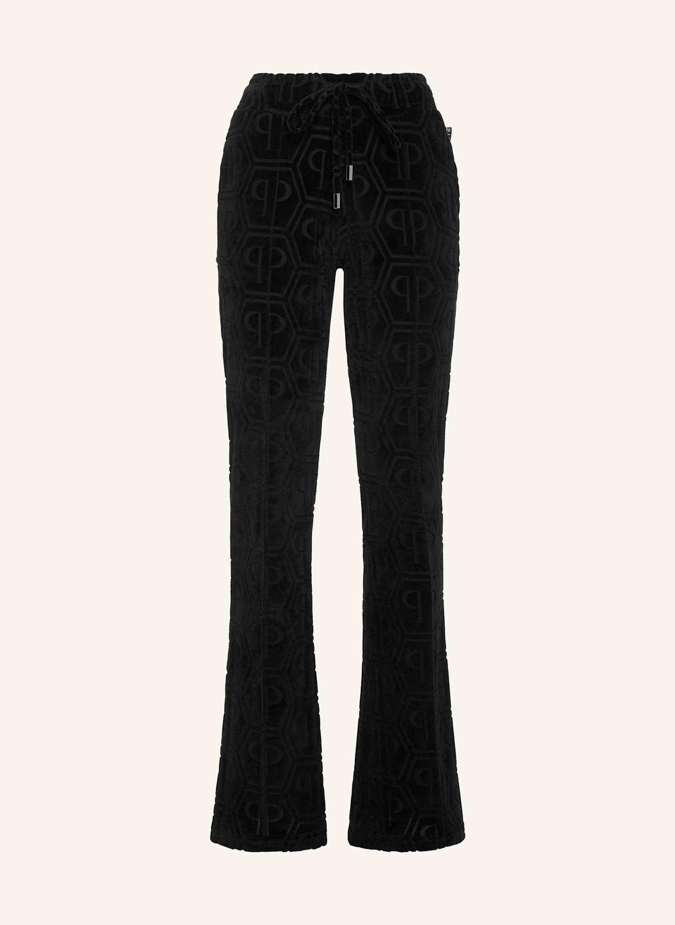 PHILIPP PLEIN Jogginghosen MONOGRAM: SCHWARZ