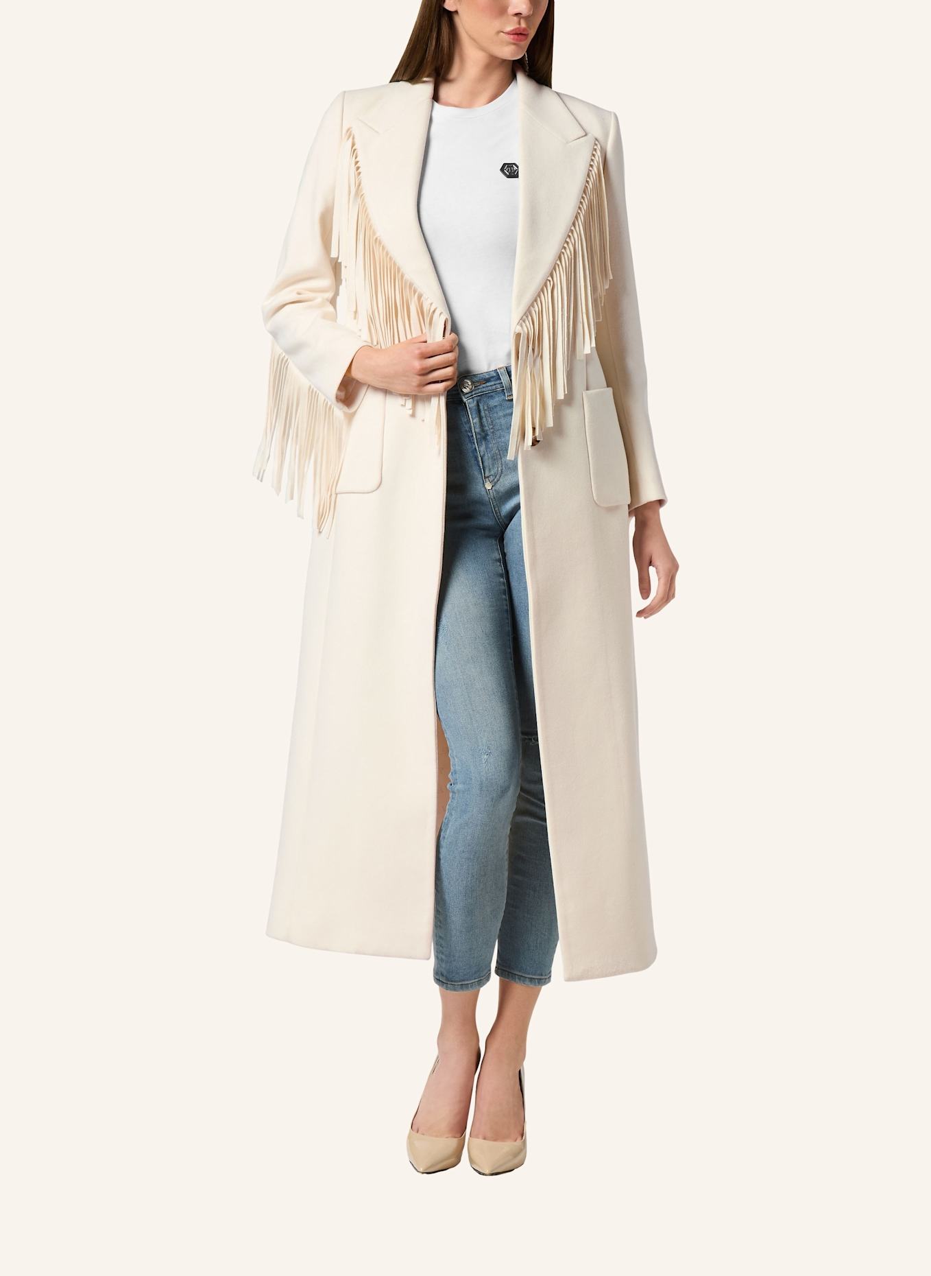 PHILIPP PLEIN COAT LONG: SCHWARZ