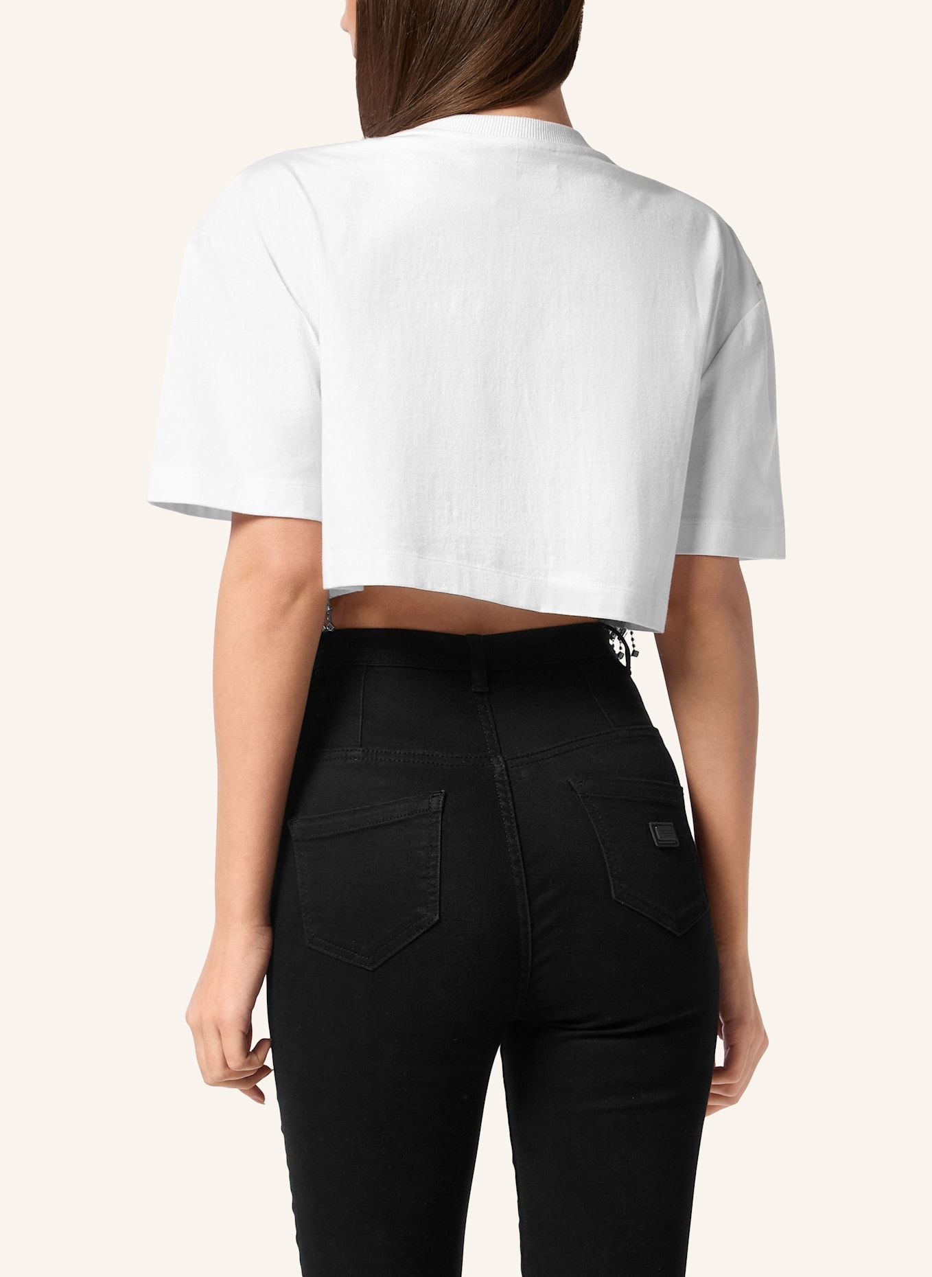 PHILIPP PLEIN PHILIPP PLEIN T-Shirt SIGNATURE: WEISS