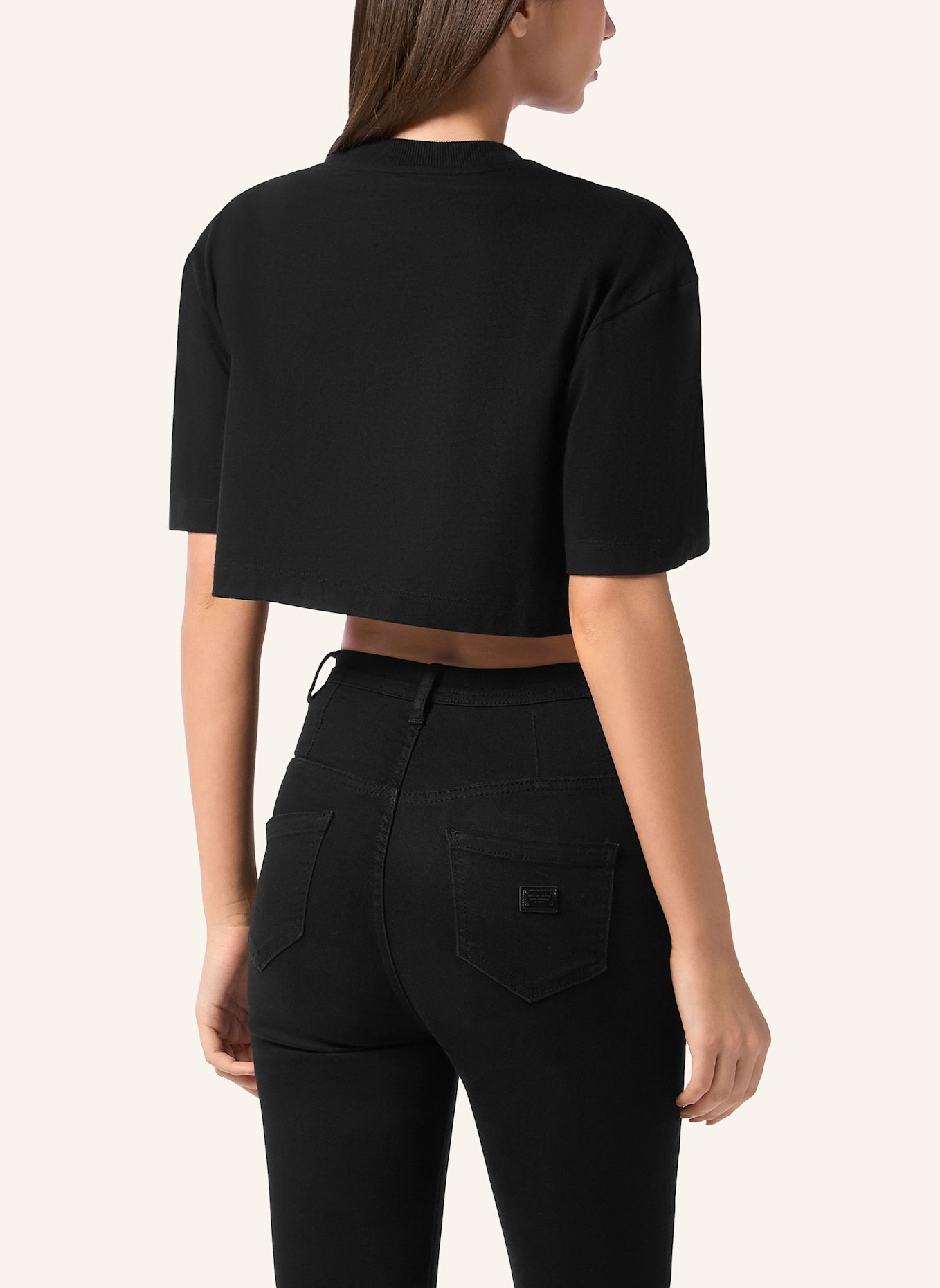 PHILIPP PLEIN PHILIPP PLEIN T-Shirt SIGNATURE: SCHWARZ