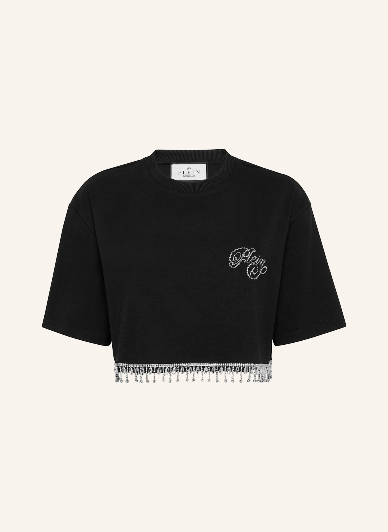 PHILIPP PLEIN PHILIPP PLEIN T-Shirt SIGNATURE: SCHWARZ
