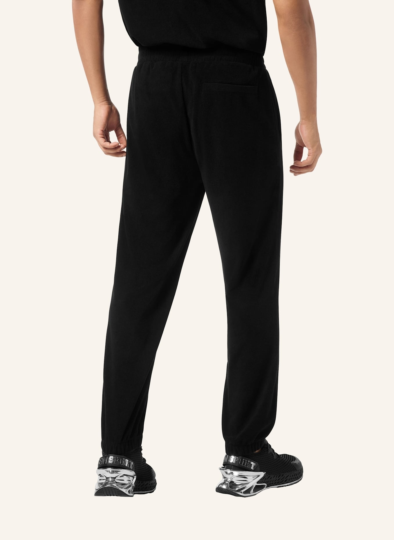 PLEIN SPORT Jogginghosen: SCHWARZ