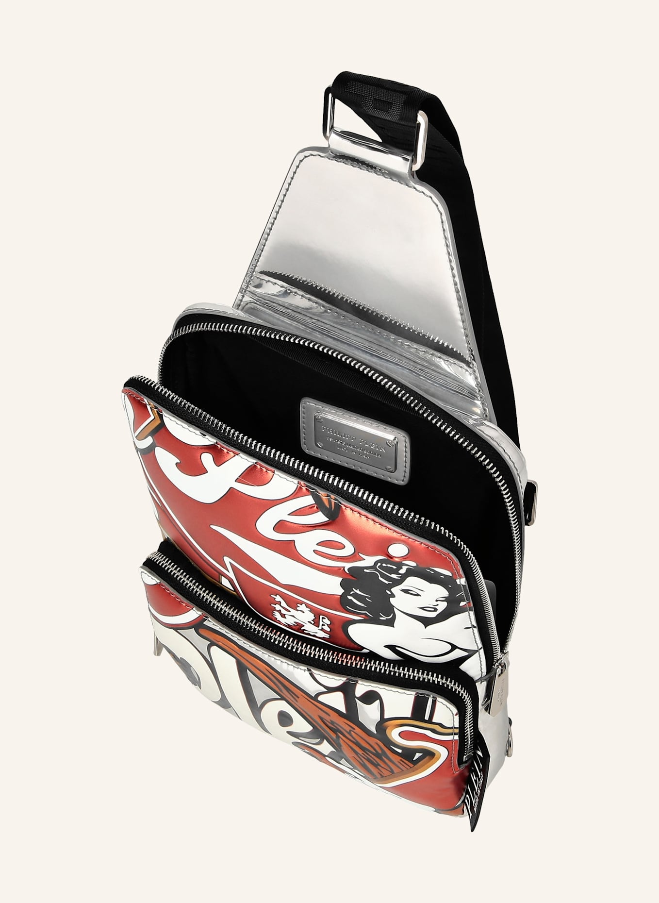 PHILIPP PLEIN Kreuzkörper: ROT