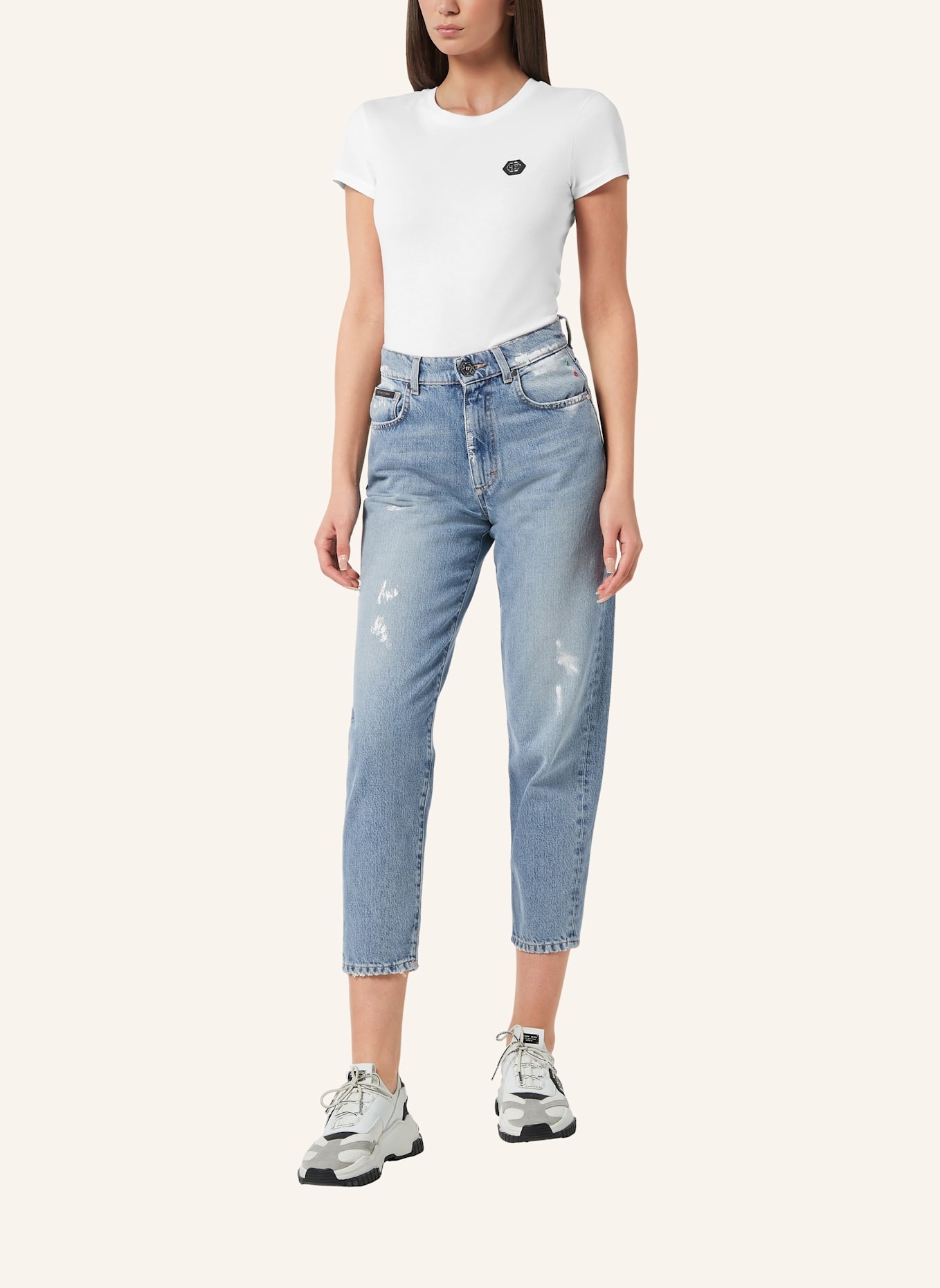 PHILIPP PLEIN Mama Fit HEXAGON: BLAU