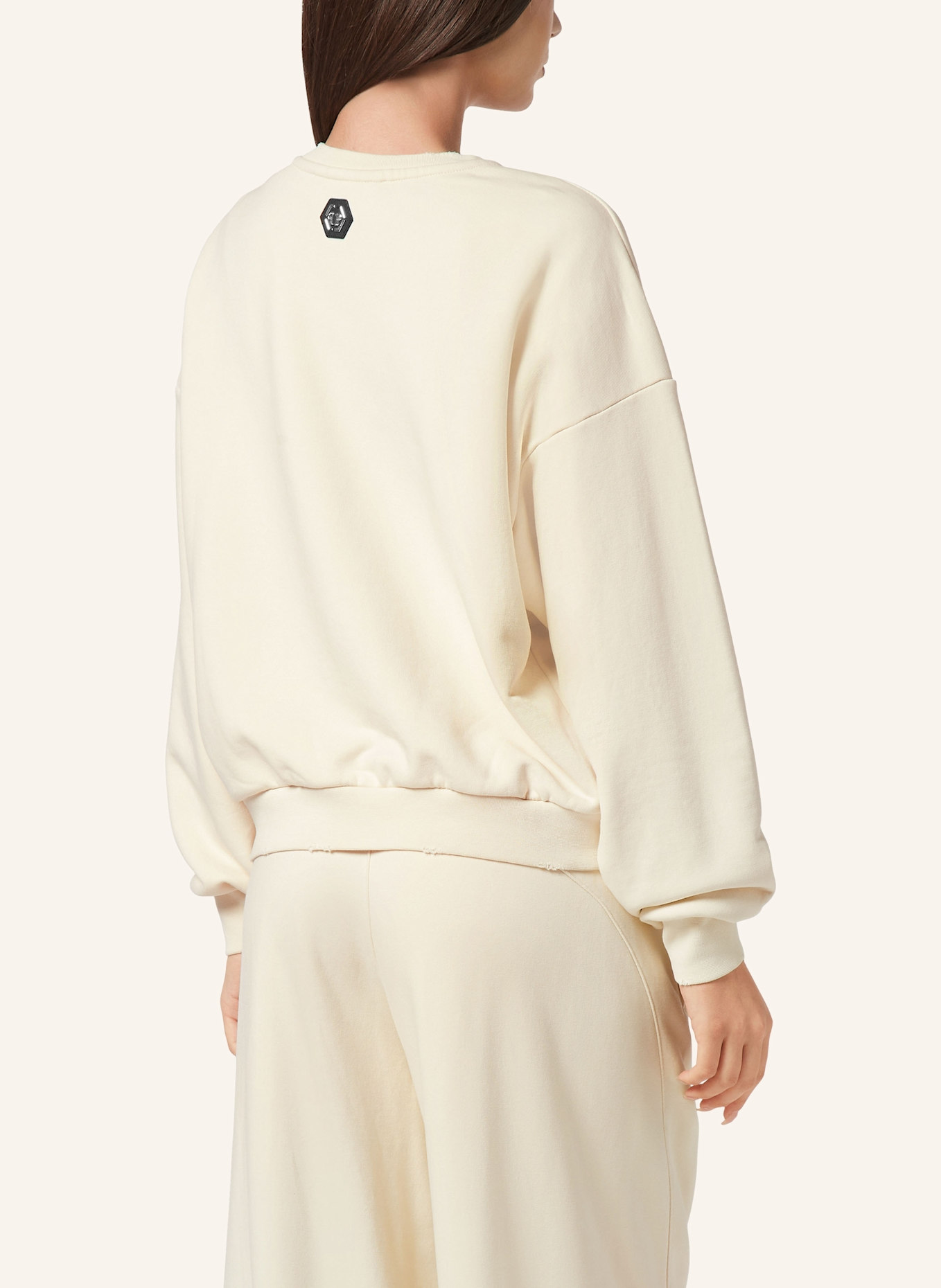 PHILIPP PLEIN Sweatshirt Ls: BEIGE