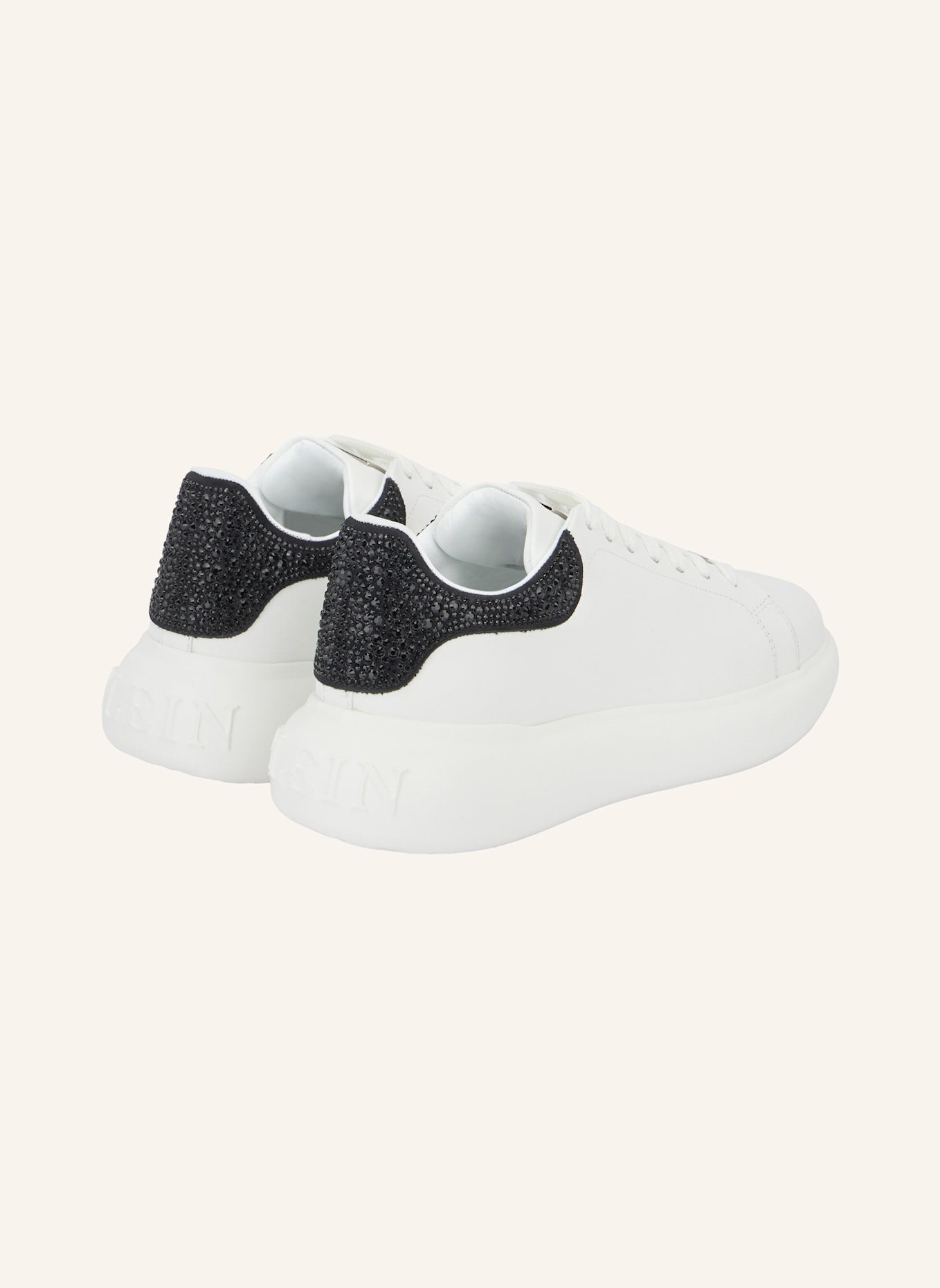 PHILIPP PLEIN Lo-Top Turnschuhe: SCHWARZ