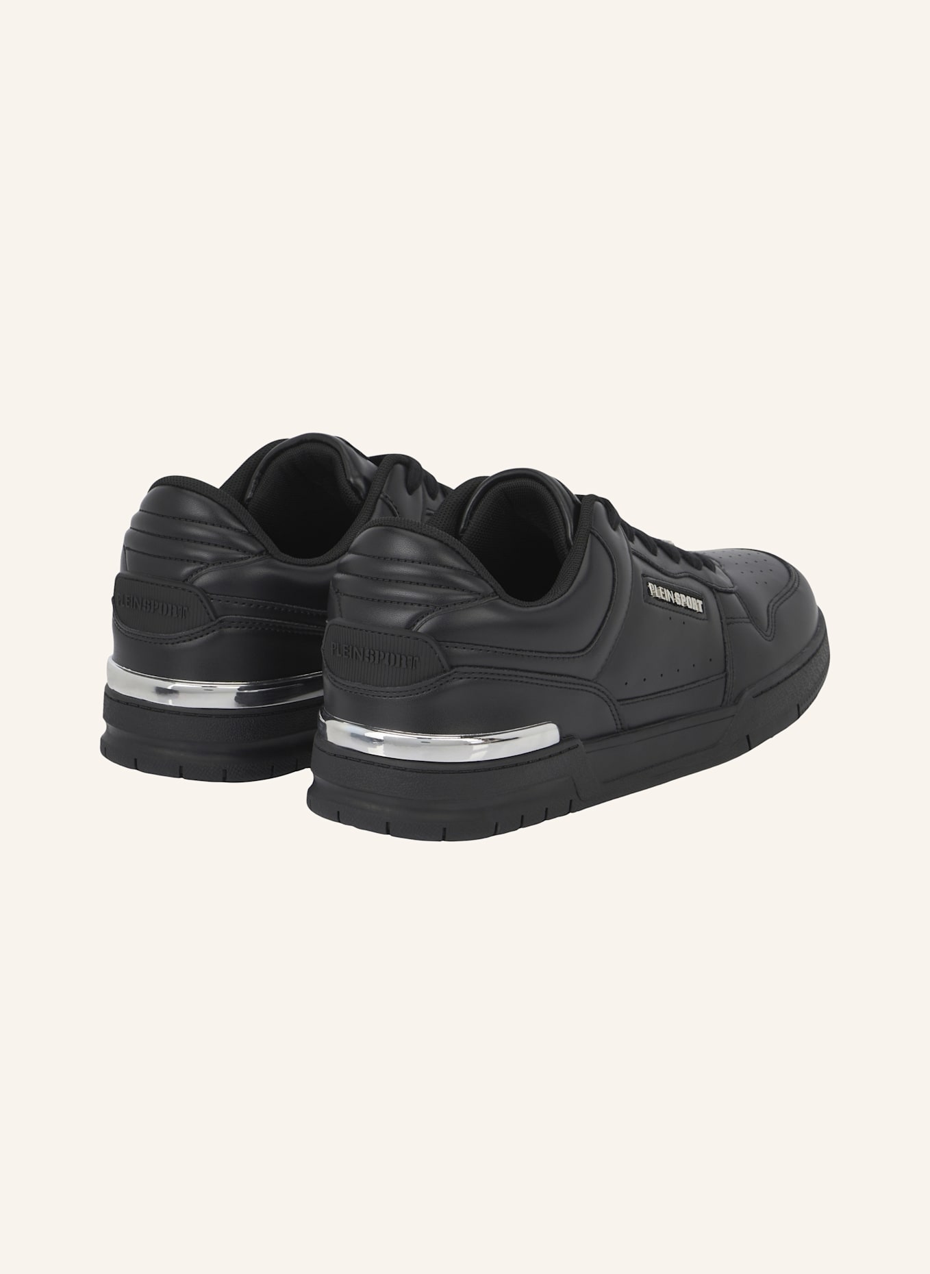 PLEIN SPORT Lo-Top Turnschuhe: SCHWARZ
