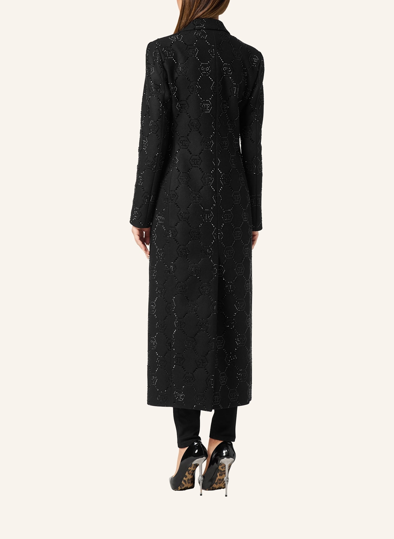 PHILIPP PLEIN PHILIPP PLEIN Mantel MONOGRAM: SCHWARZ